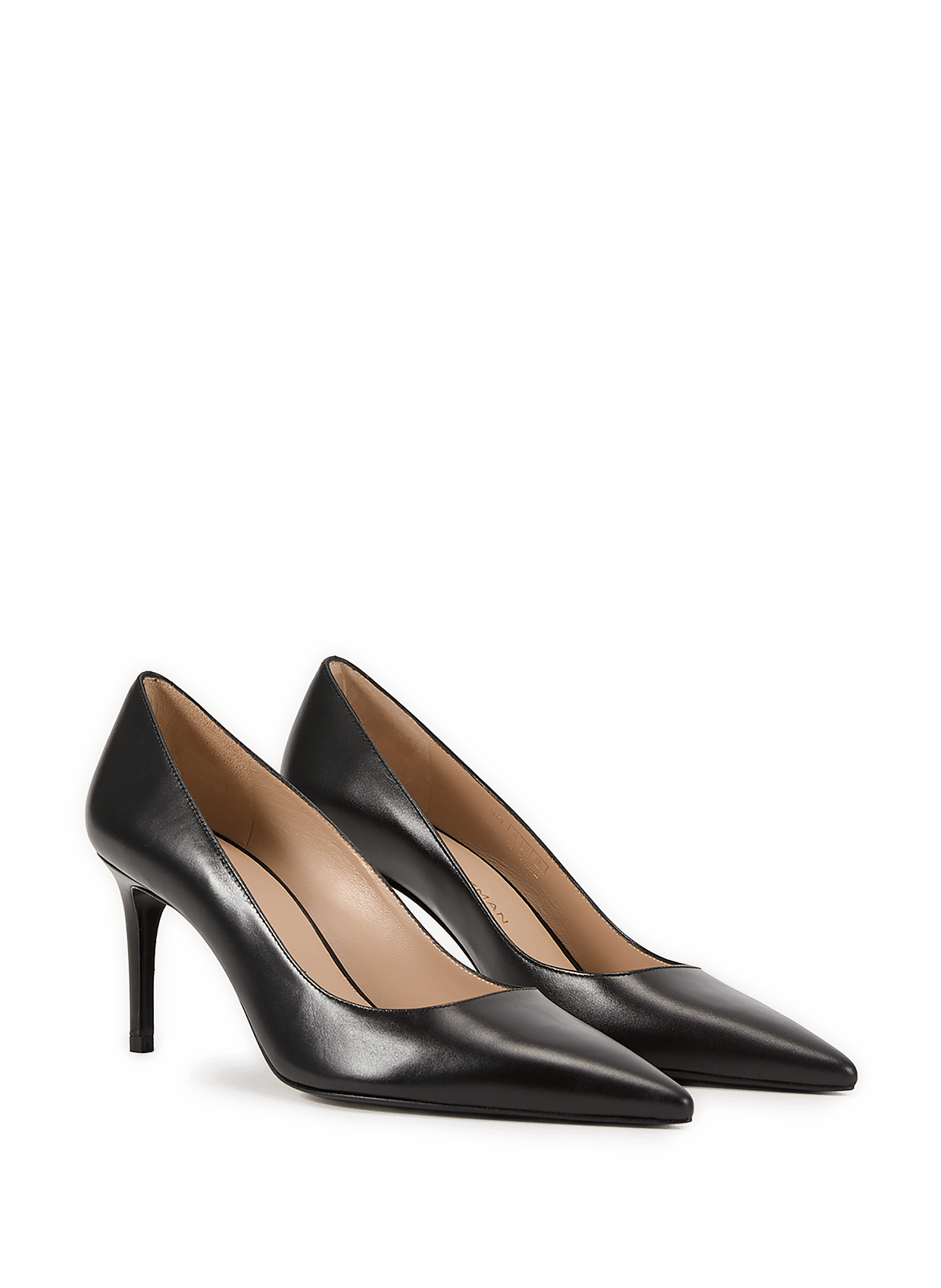 Stuart Power 75 matte leather pump STUART WEITZMAN Black