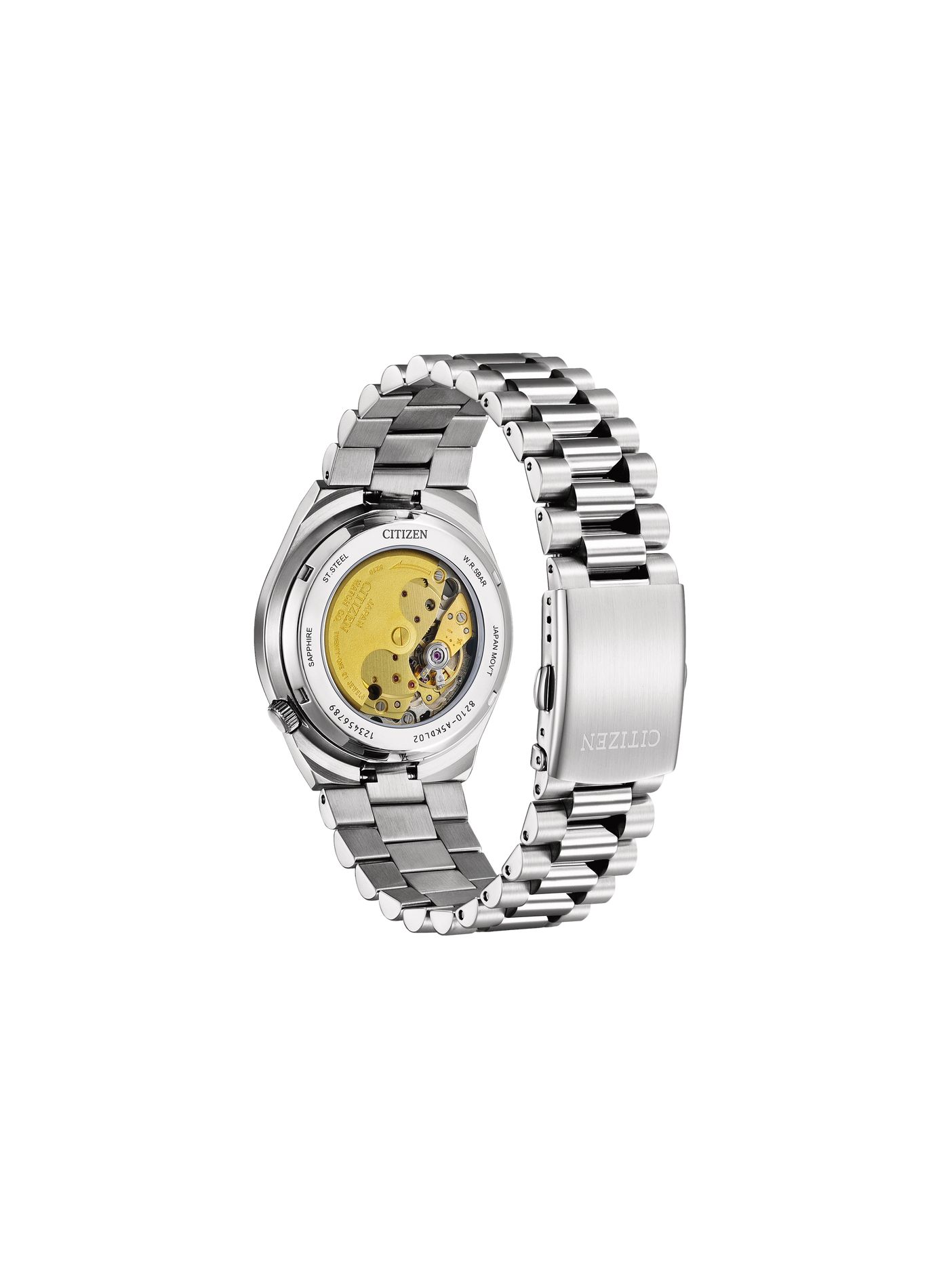 Montre automatique Tsuyosa en acier inoxydable CITIZEN Doré