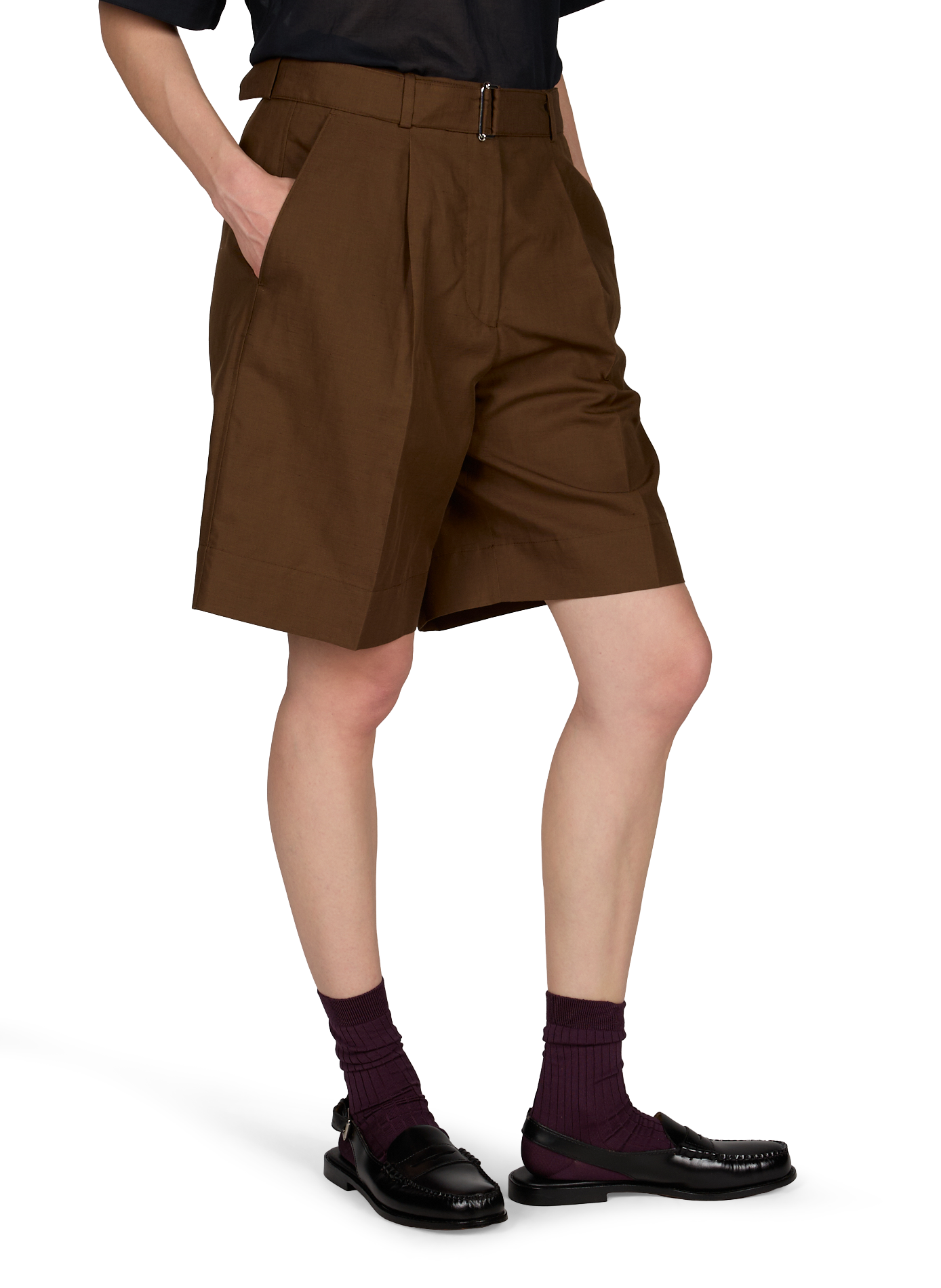 Pantalón corto con cinturón Dalva OFFICINE GENERALE