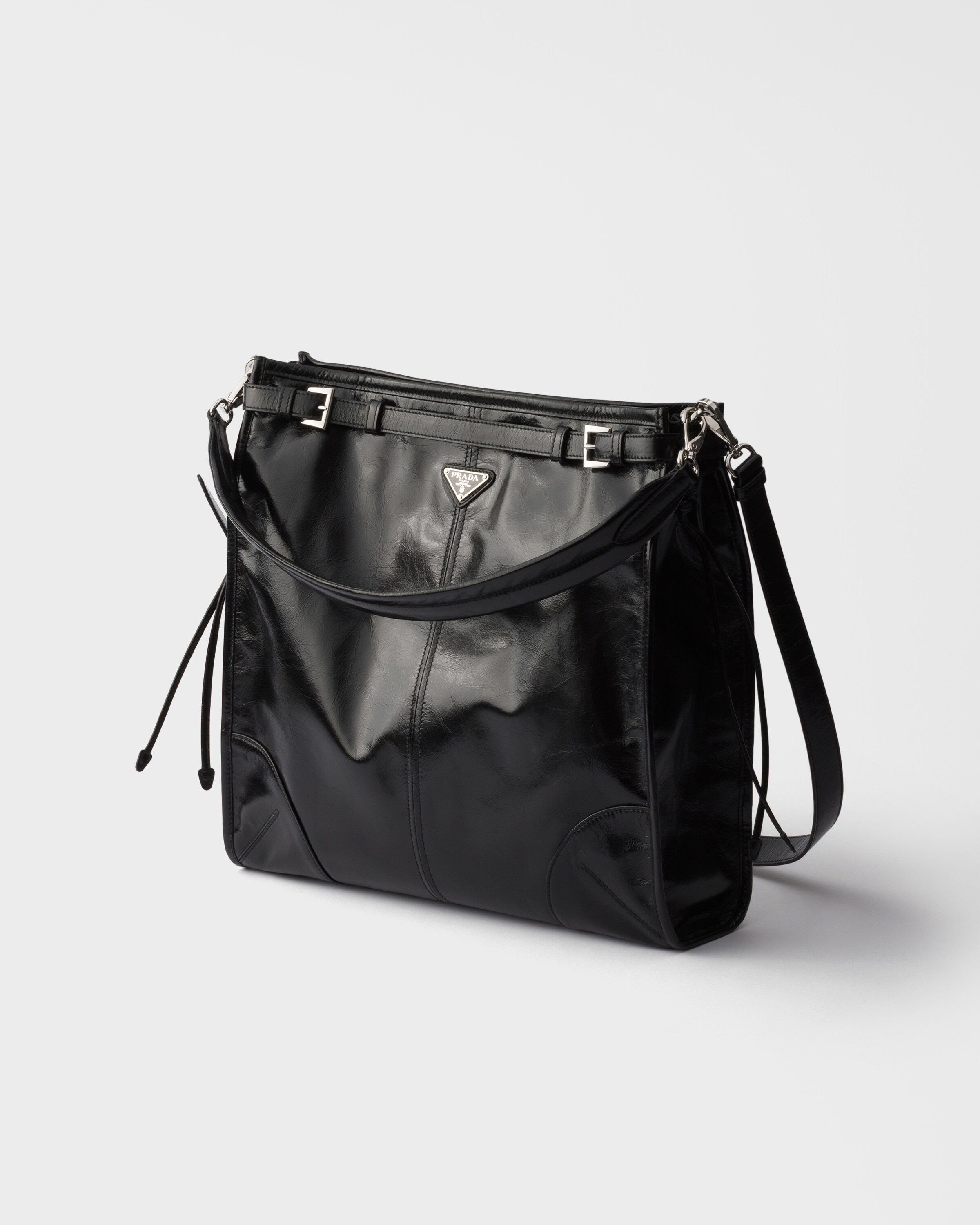 Sac porté épaule prada bonnie en cuir PRADA Noir