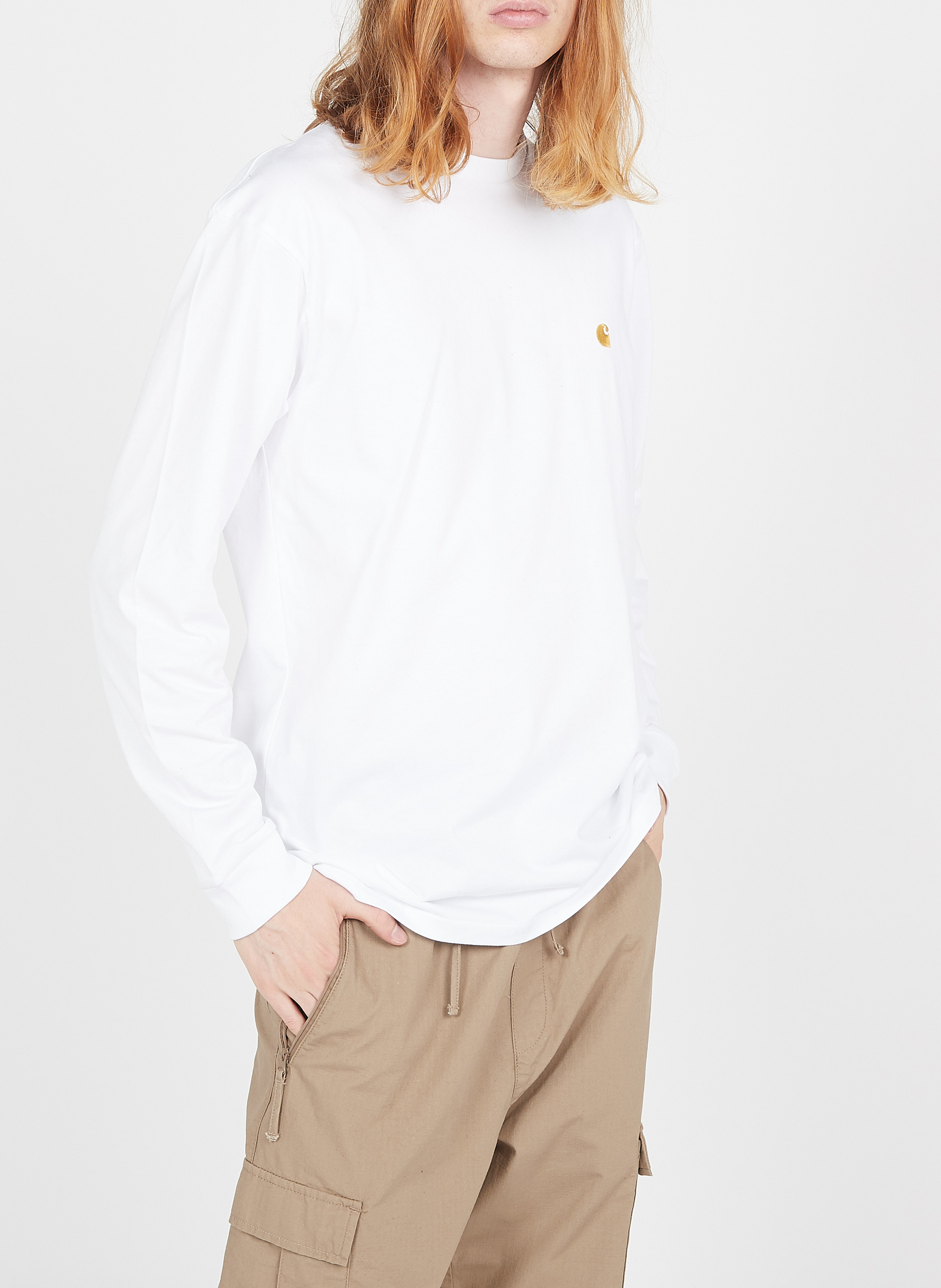 T-shirt chase CARHARTT WIP Blanc
