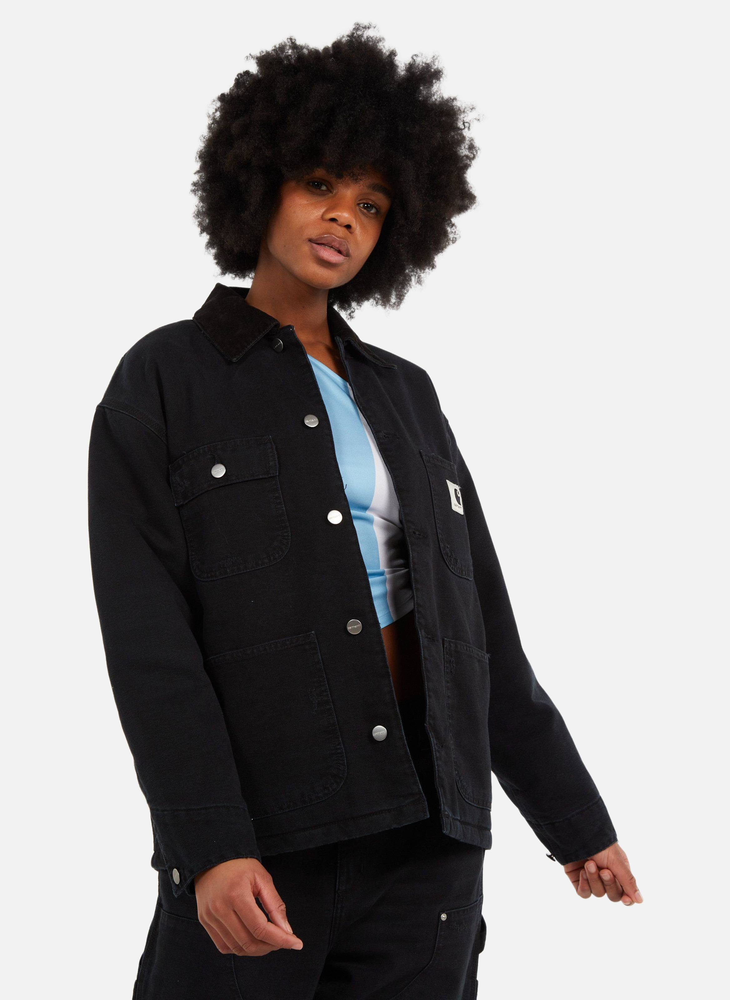 Veste w' og michigan coat CARHARTT WIP Noir
