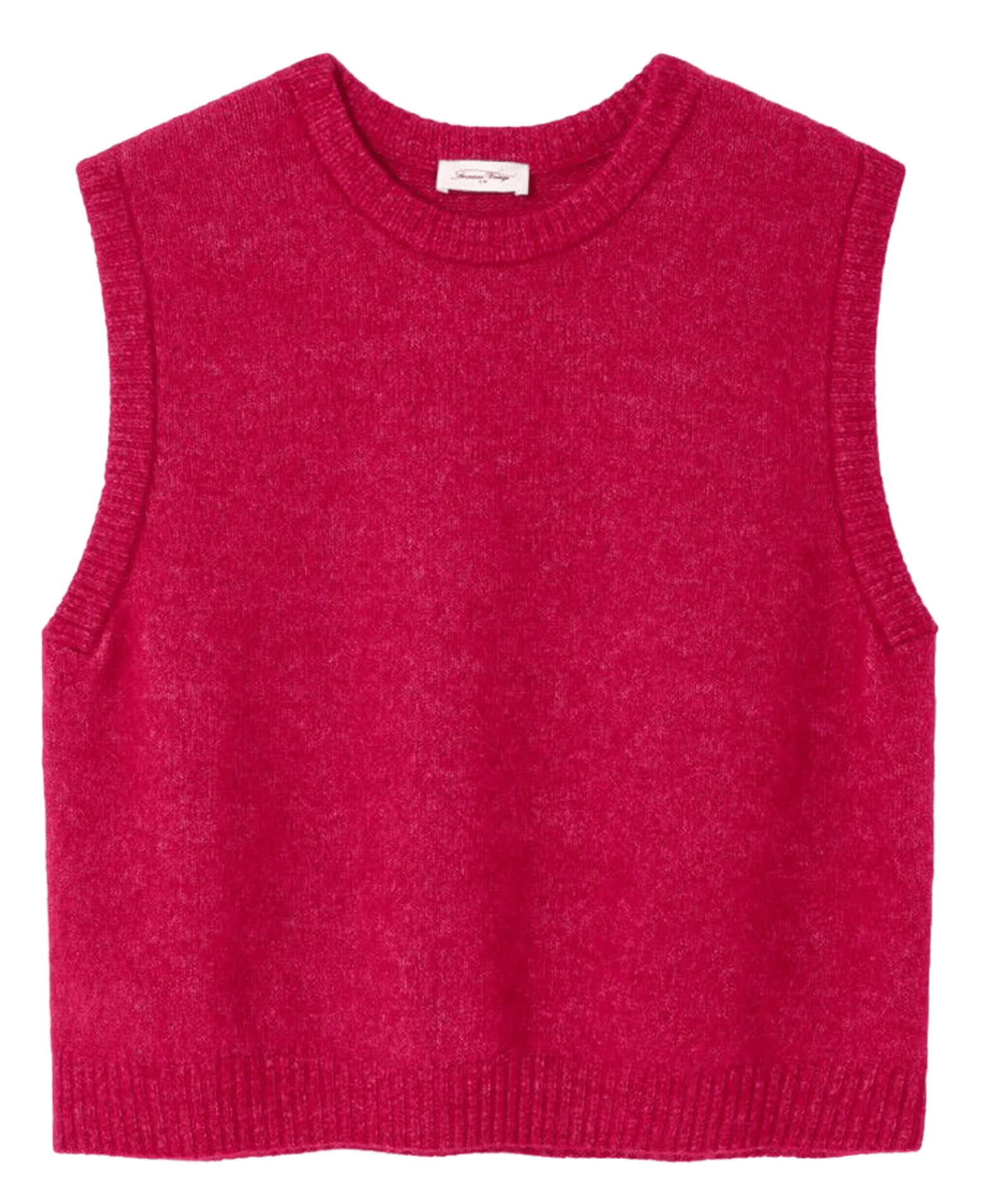 Pull oversize en maille vitow AMERICAN VINTAGE Rouge