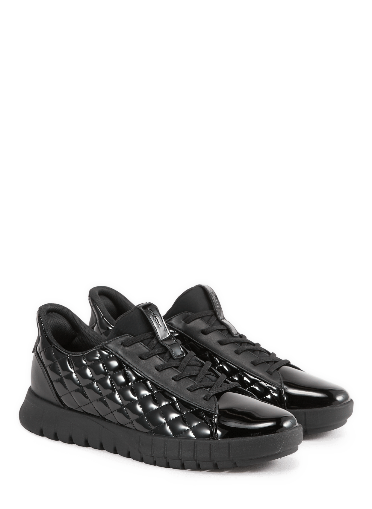 Low-top lace-up sneakers GEOX Black