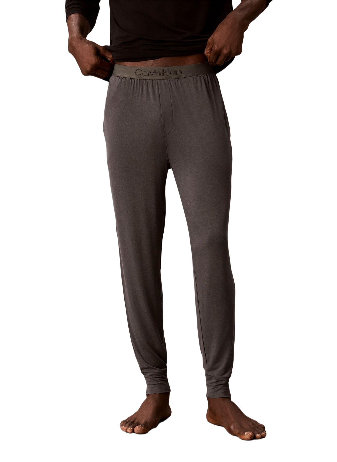 Pantalon de pyjama CALVIN KLEIN Gris