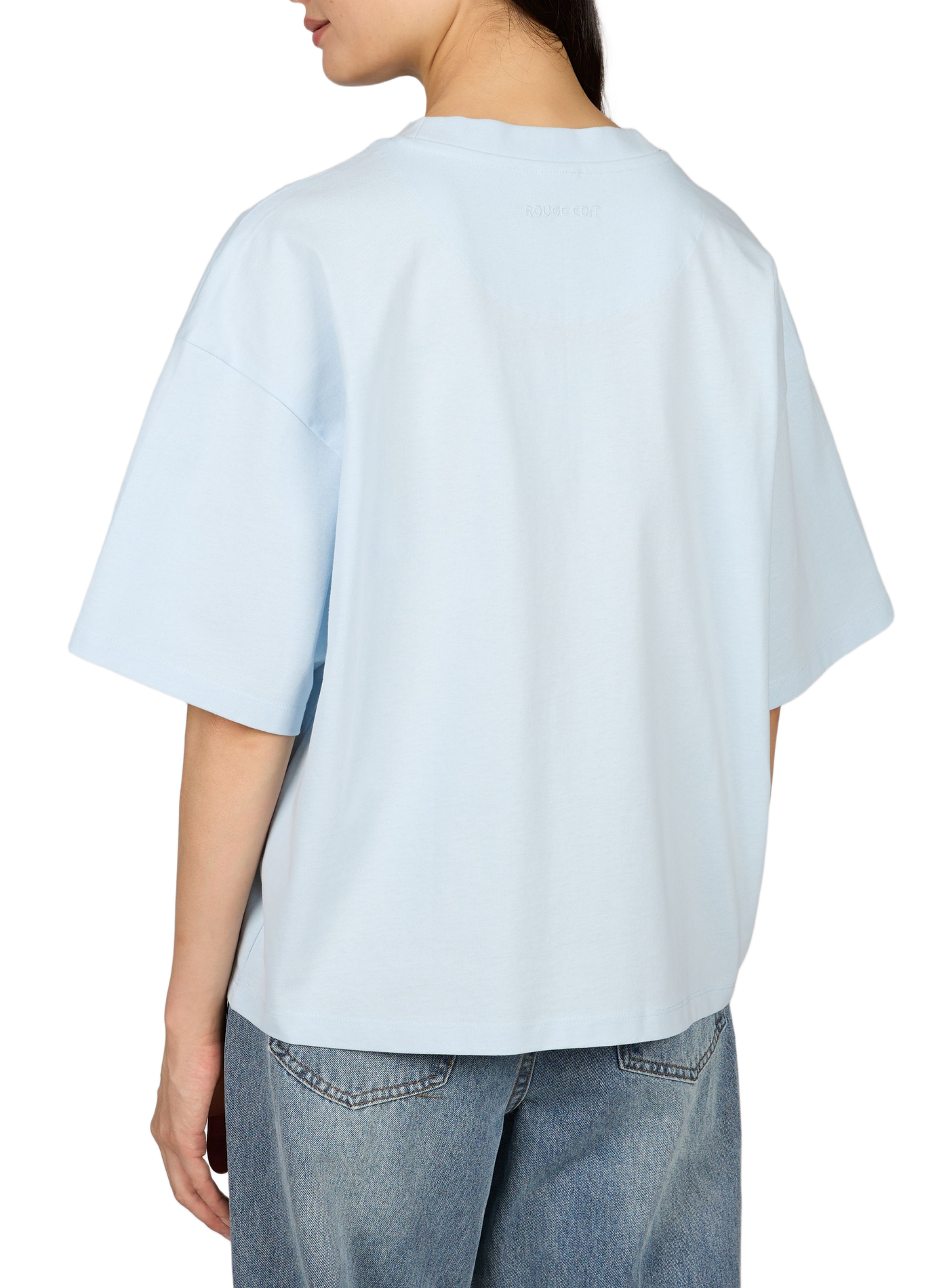 T-shirt ROUGE EDIT Bleu