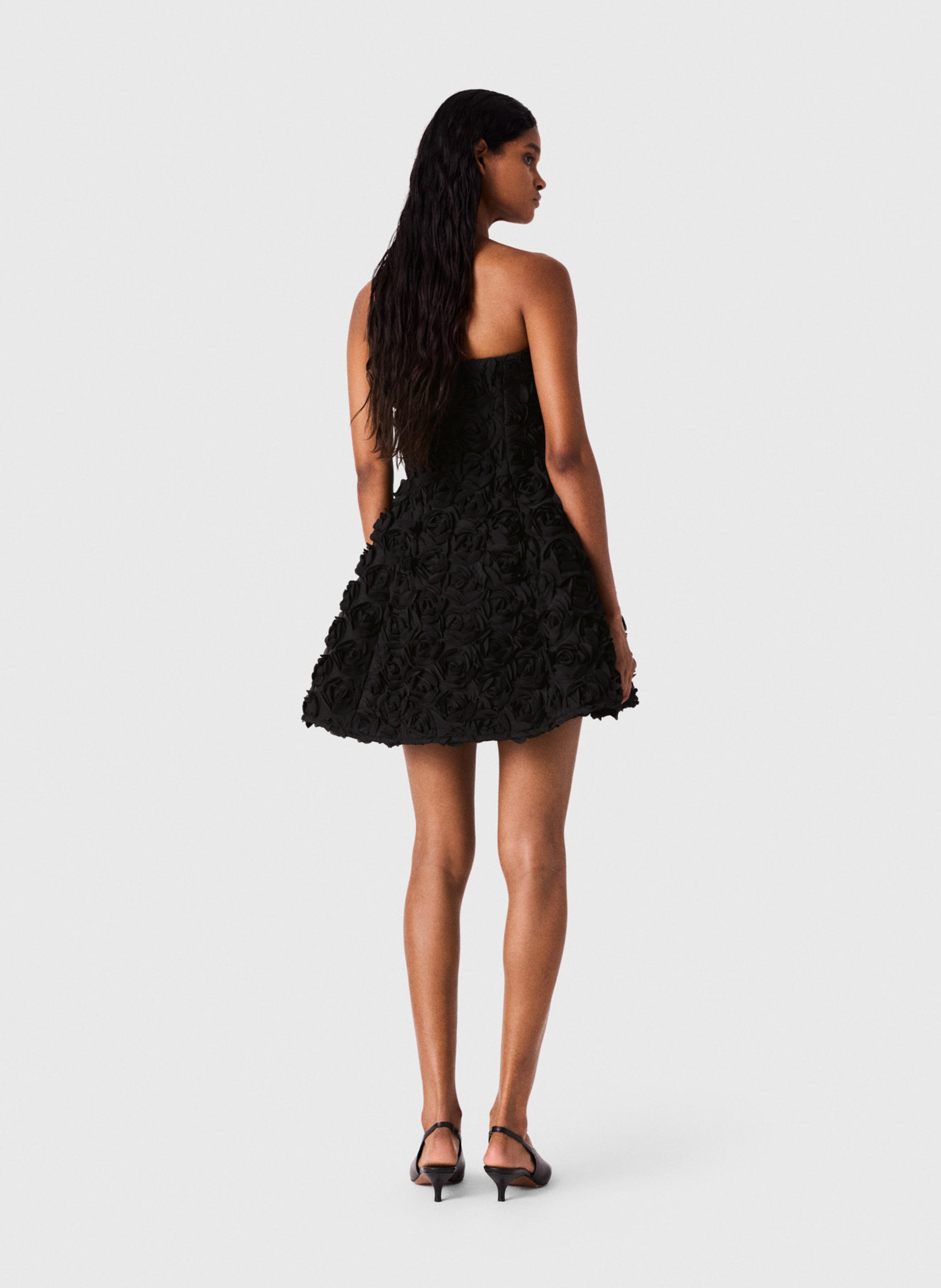Robe courte évasée MAJE Noir