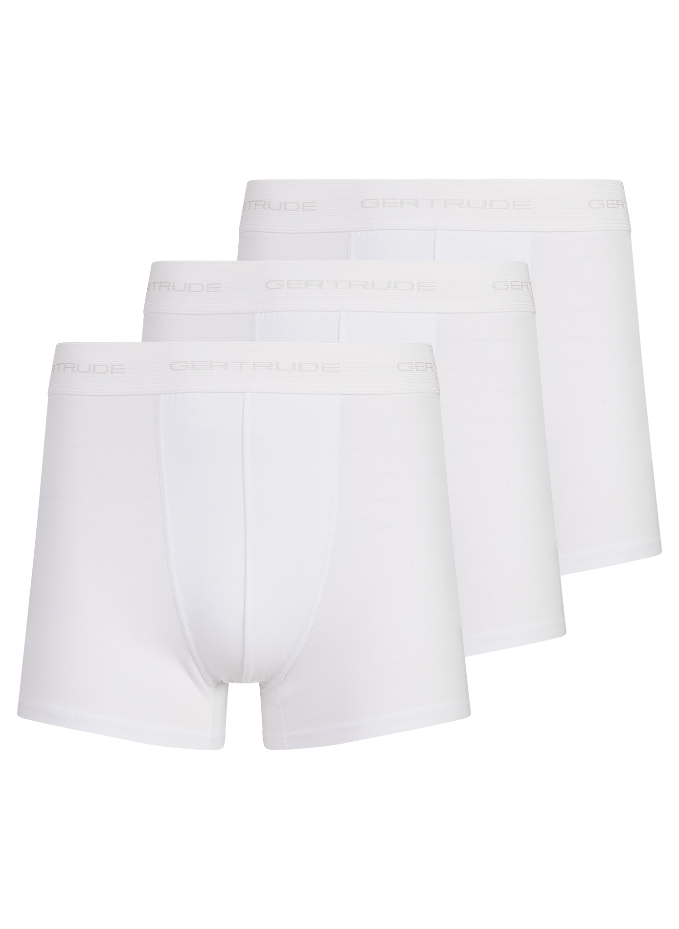 Lot de 3 boxers unis