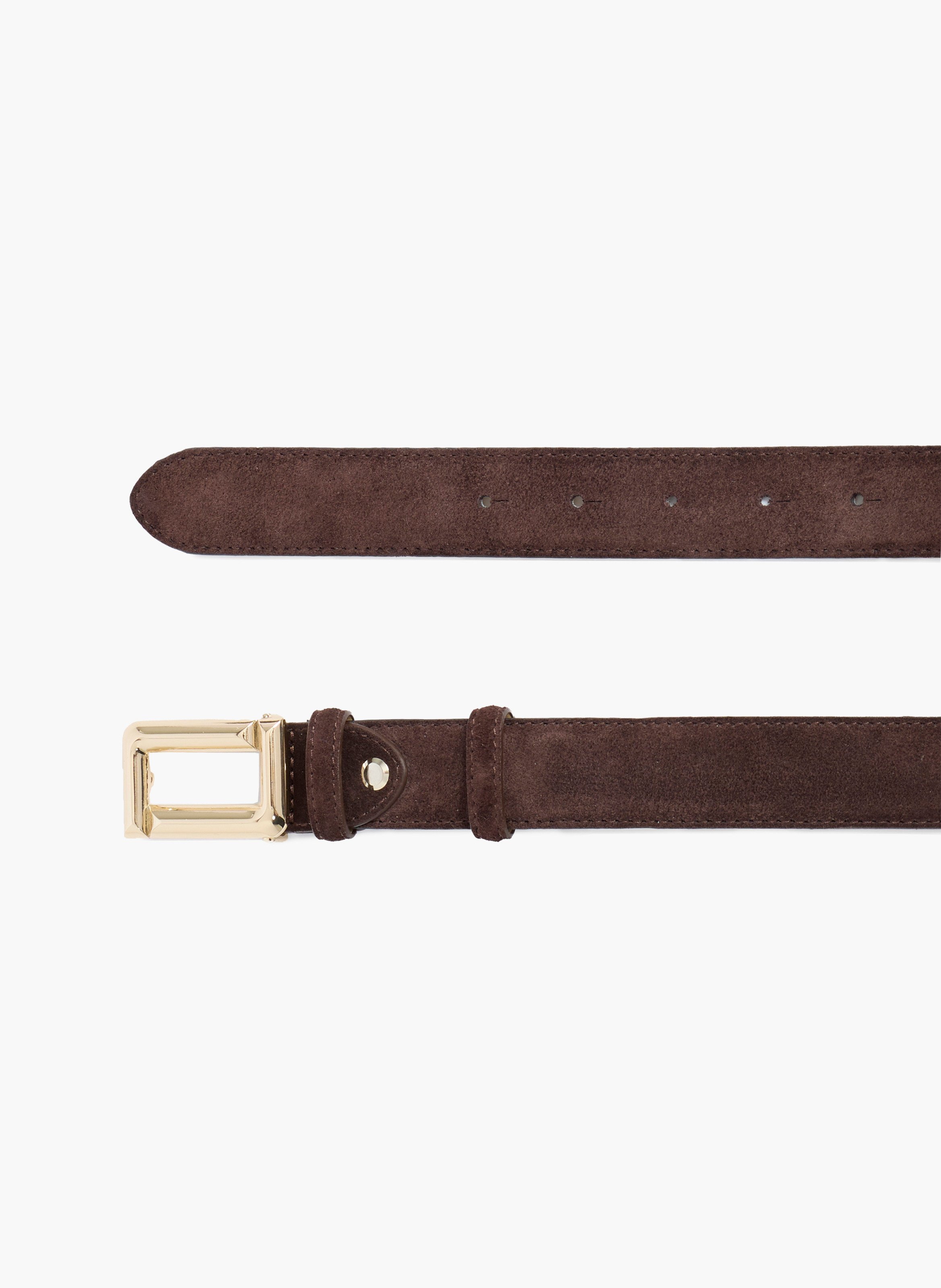 Lancel Angèle leren riem van 30mm LANCEL Bruin