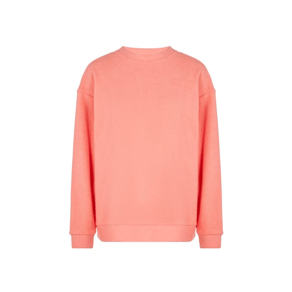 Sweatshirt Boyfriend en coton mélangé