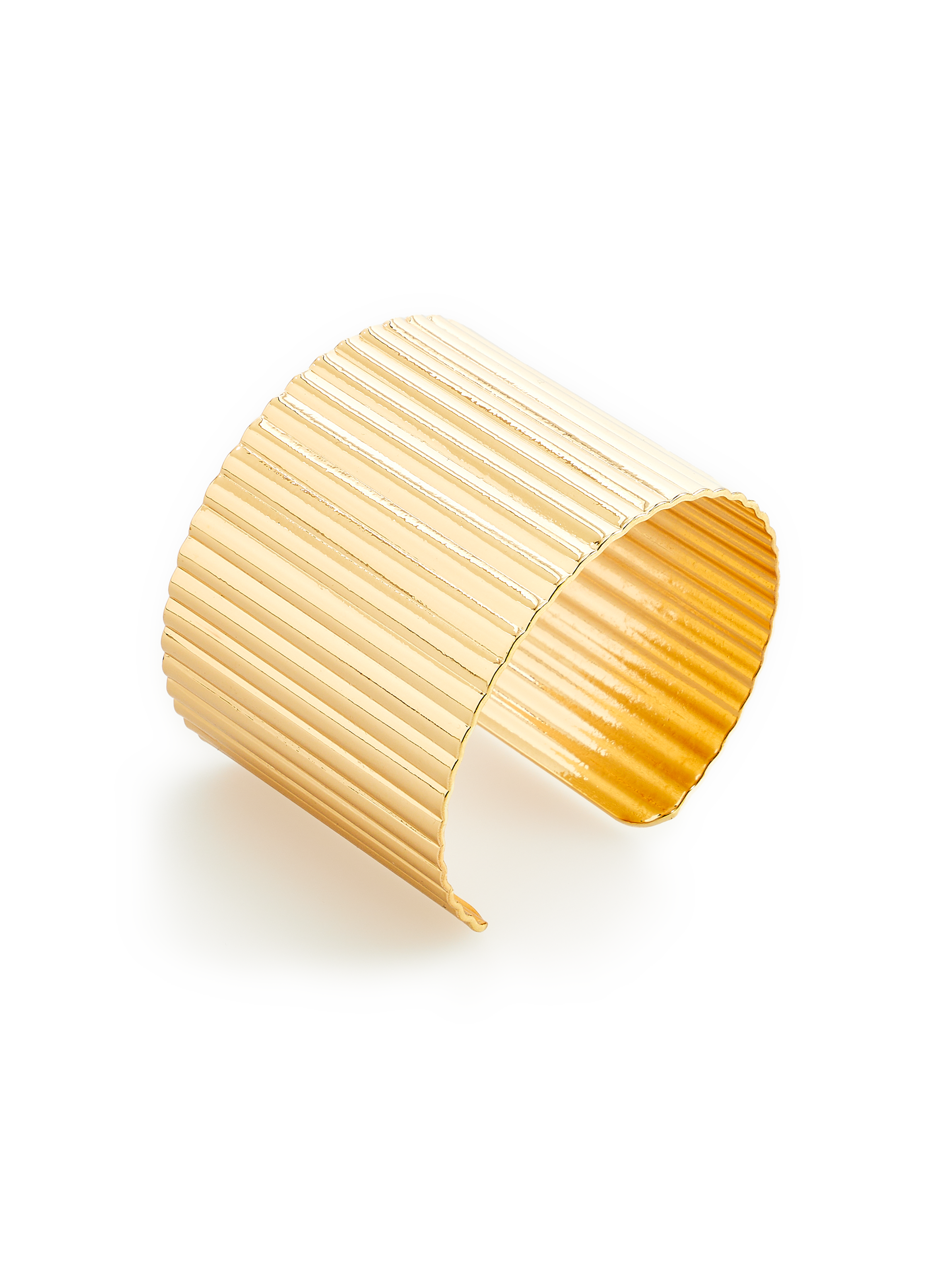 Bracelet manchette AU PRINTEMPS PARIS Doré