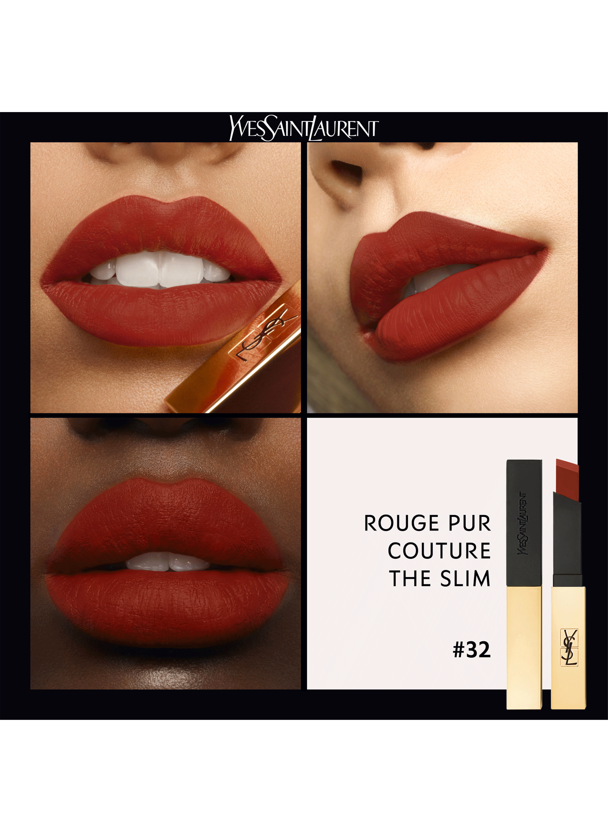 The Slim Rouge à lèvres YVES SAINT LAURENT Dare to rouge