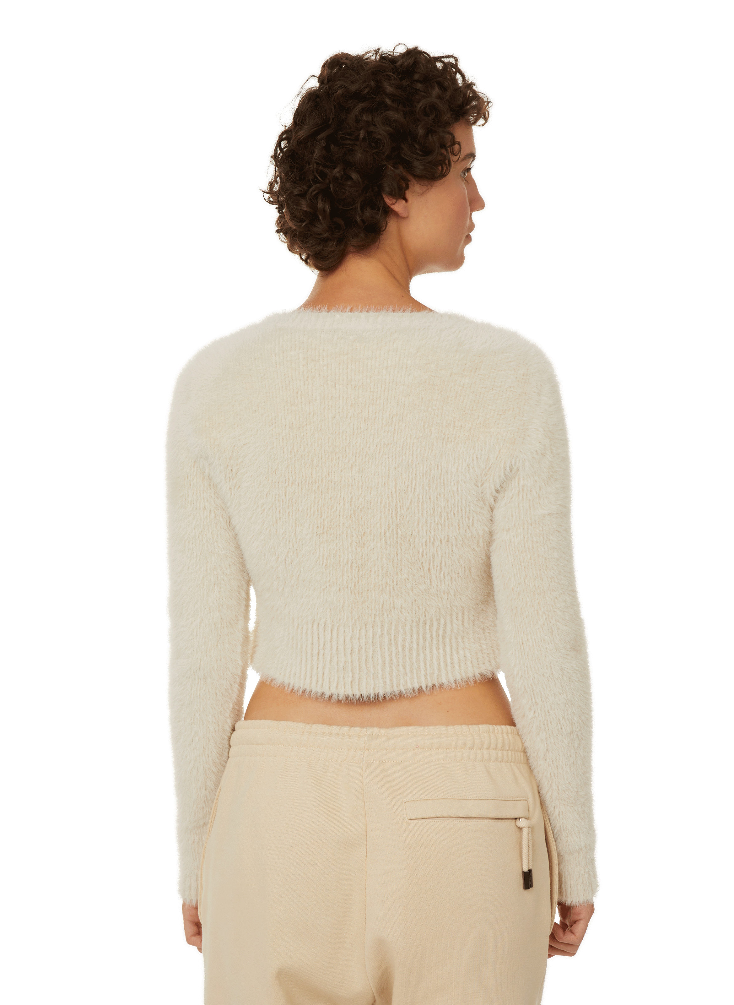 Straight-leg cotton trousers JACQUEMUS Beige