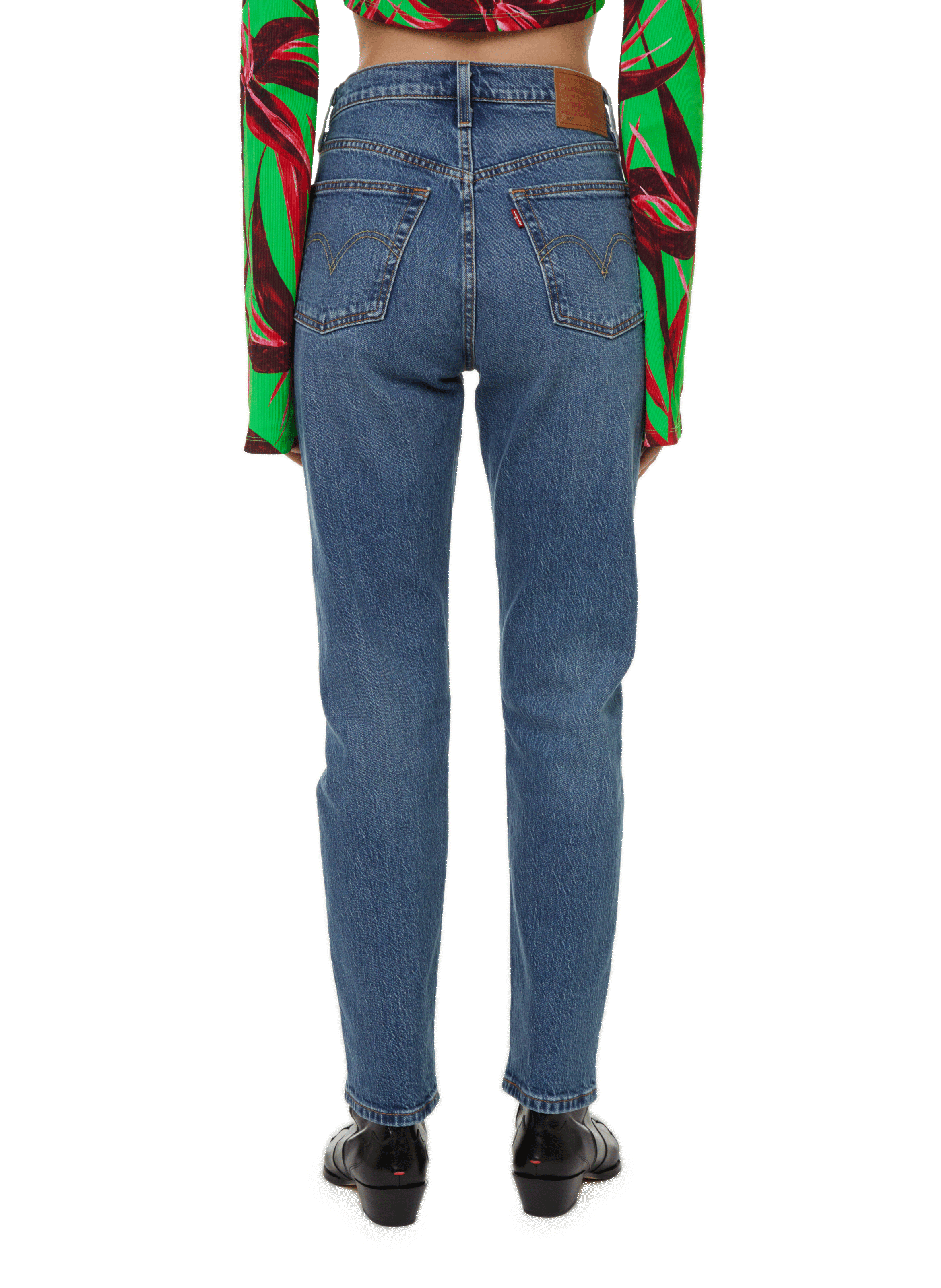 Cropped jeans LEVI'S Blue