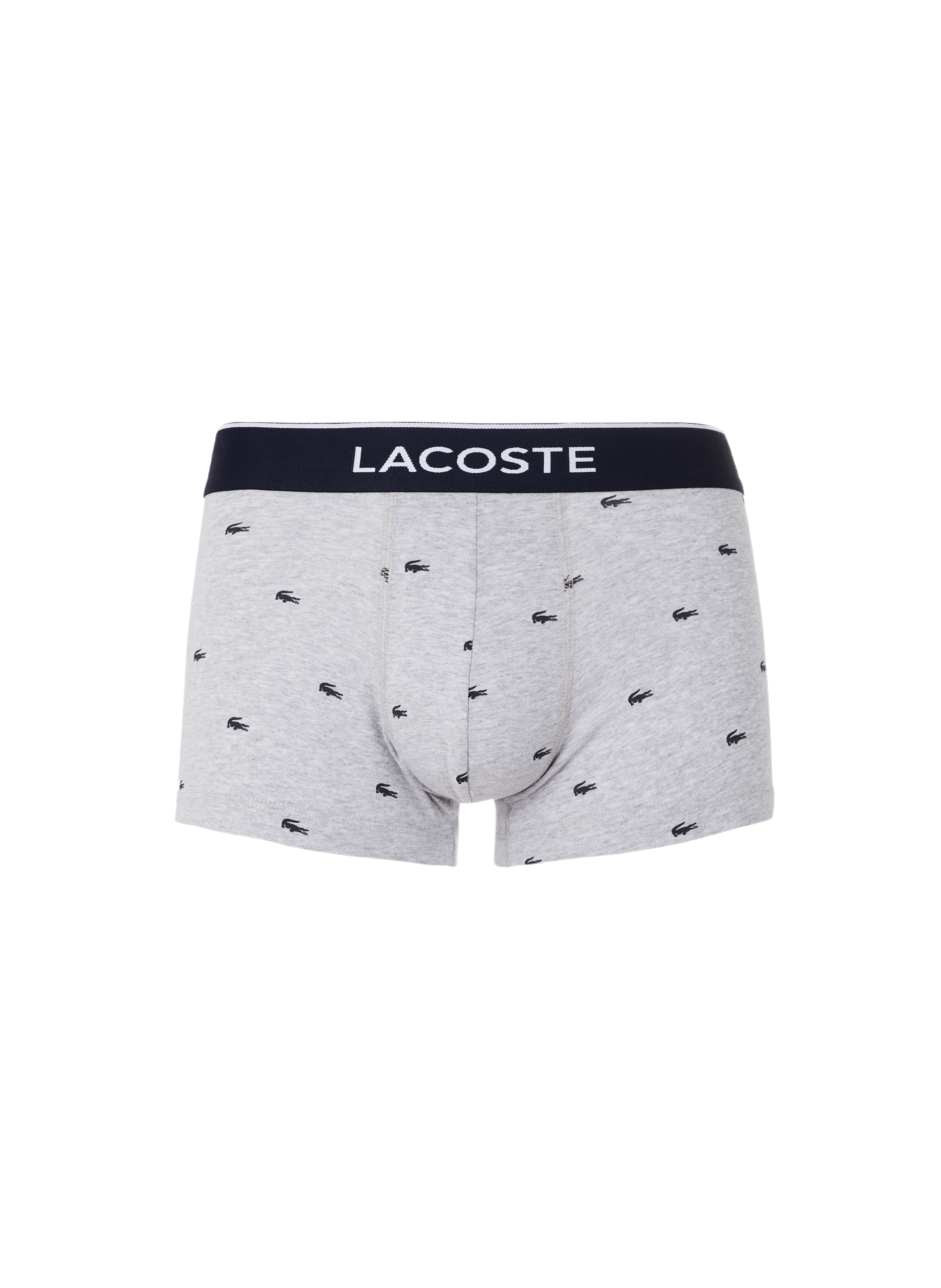 Set of three cotton boxers  LACOSTE Multicolour