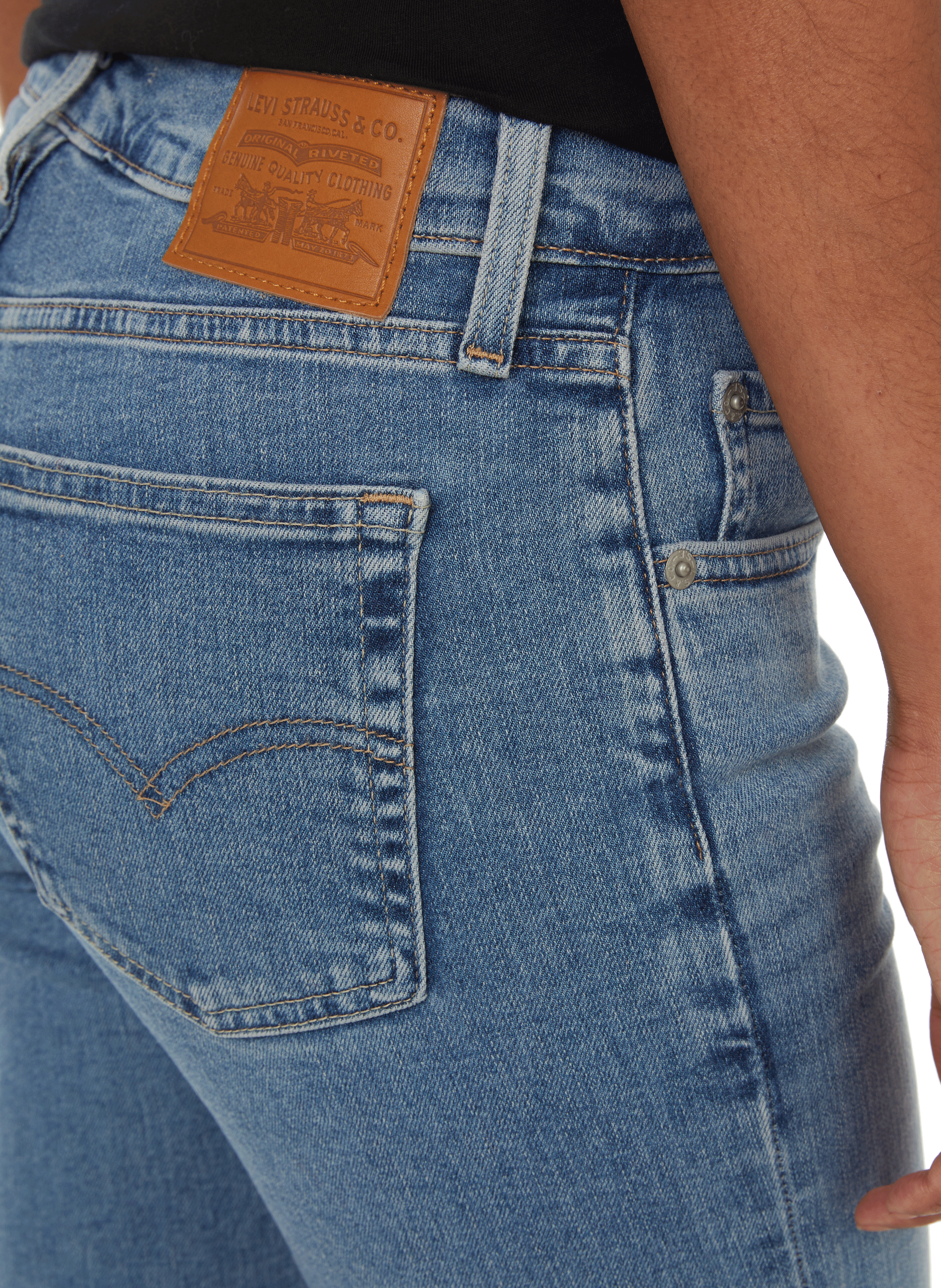 Slim-fit cotton jeans  LEVI'S Blue