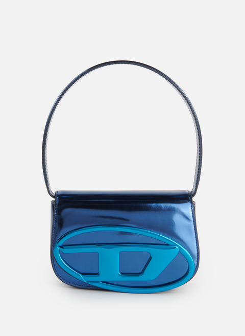 حقيبة يد جلدية زرقاء ديزل 
