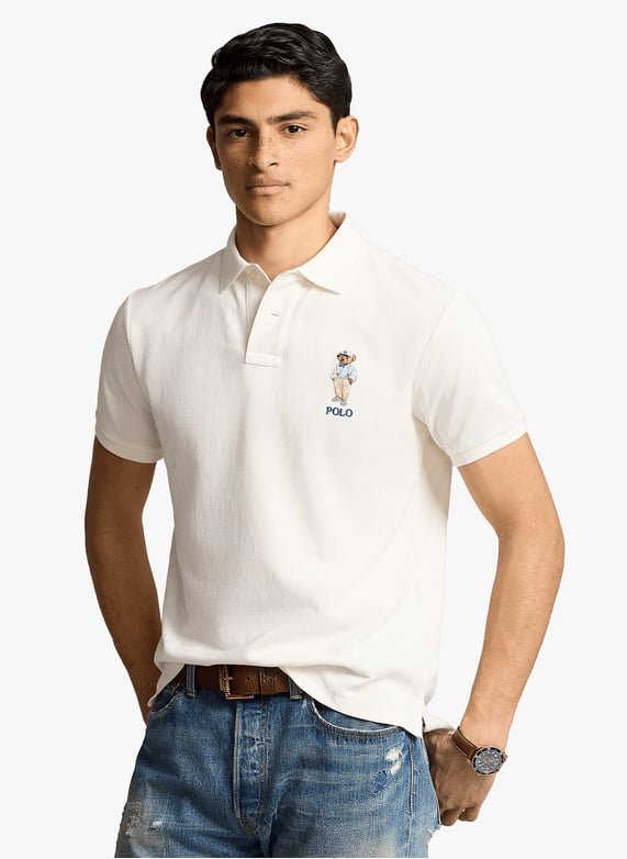 Polo en coton  | Blanc by POLO RALPH LAUREN Polo en coton  Blanc