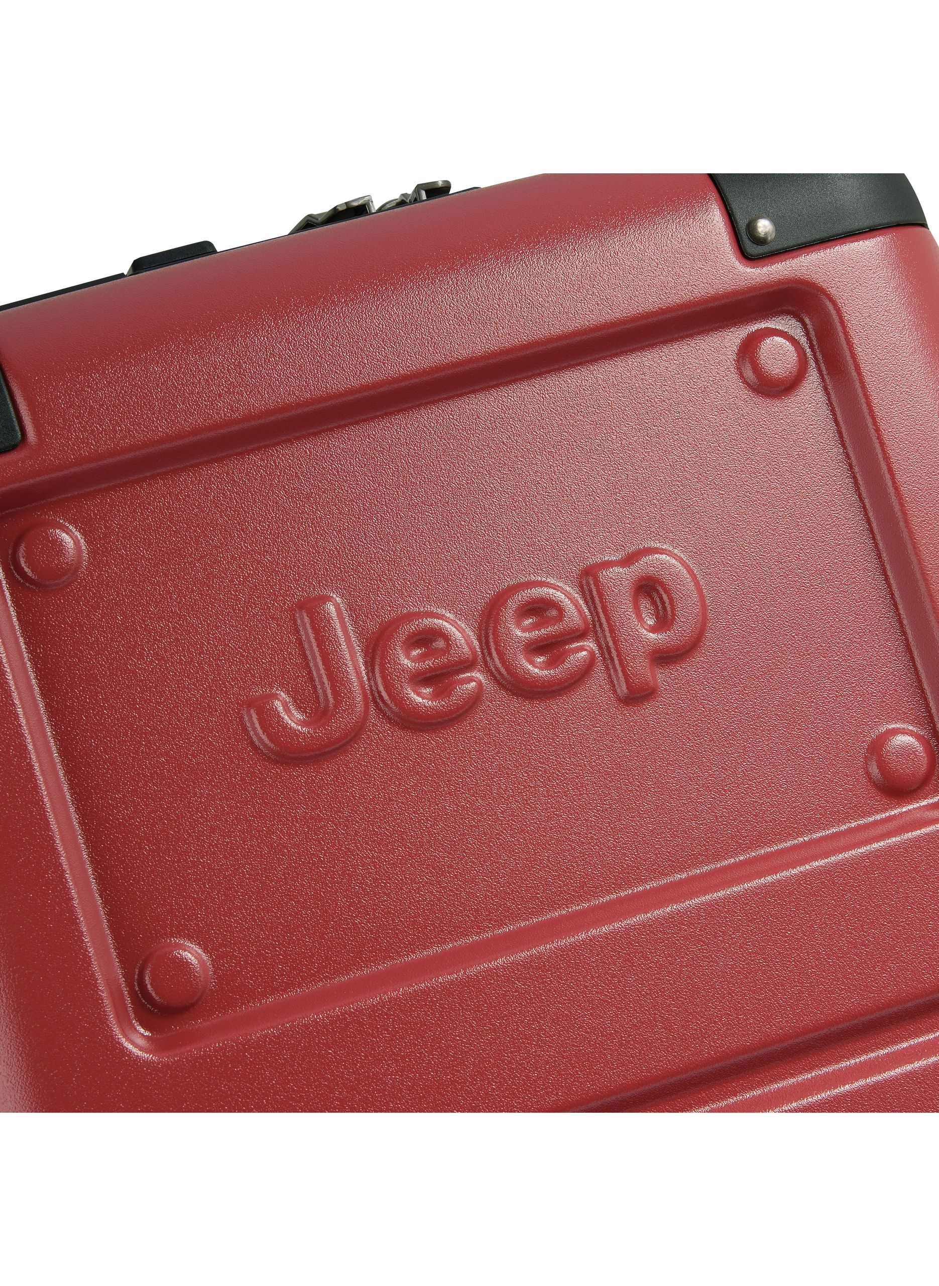 Valise cabine rigide taille s - jh002b JEEP Rouge