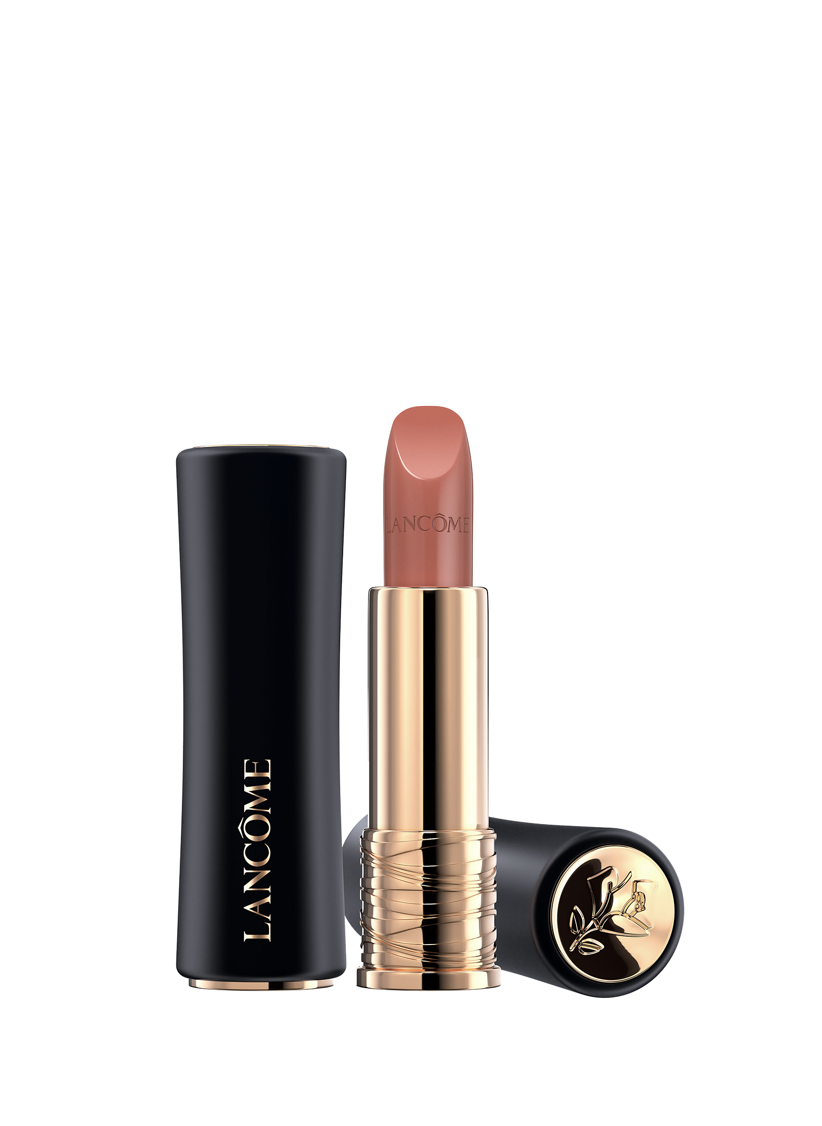 L?Absolu Rouge Cream satin lipstick - Long-lasting hydration and comfort LANCÔME 546 but first café