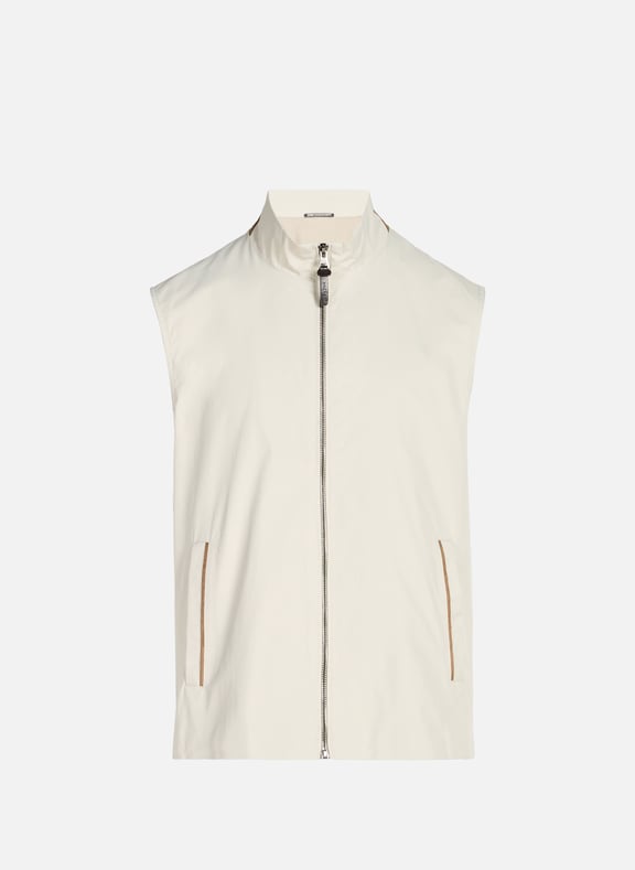 Veste sans manches bi-matière HACKETT Veste sans manches bi-matière HACKETT