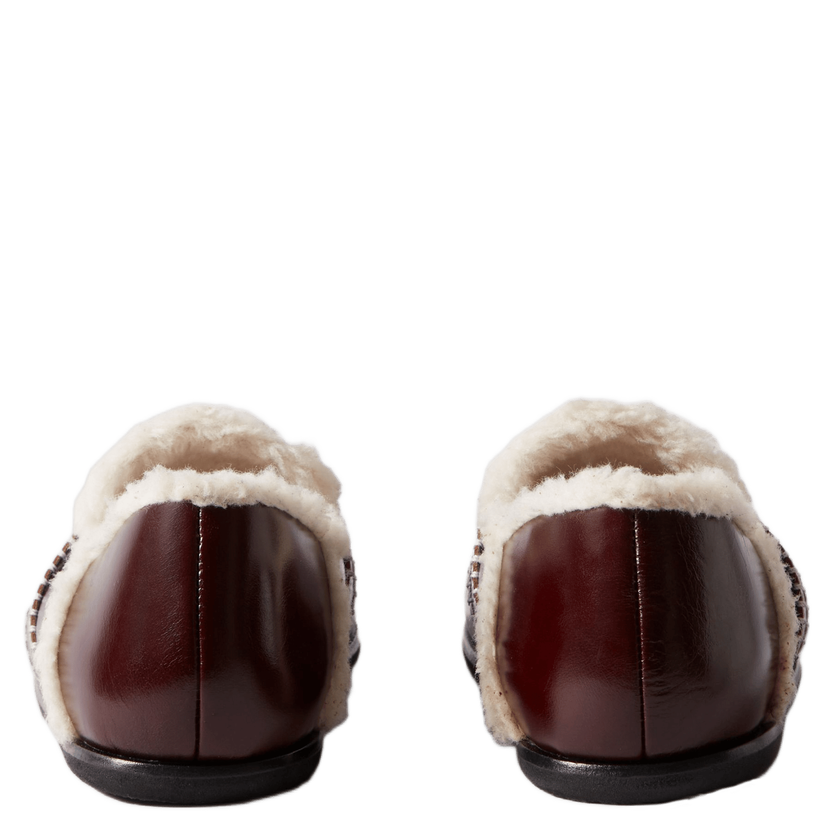 Chaussons en cuir asel CLAUDIE PIERLOT Rouge