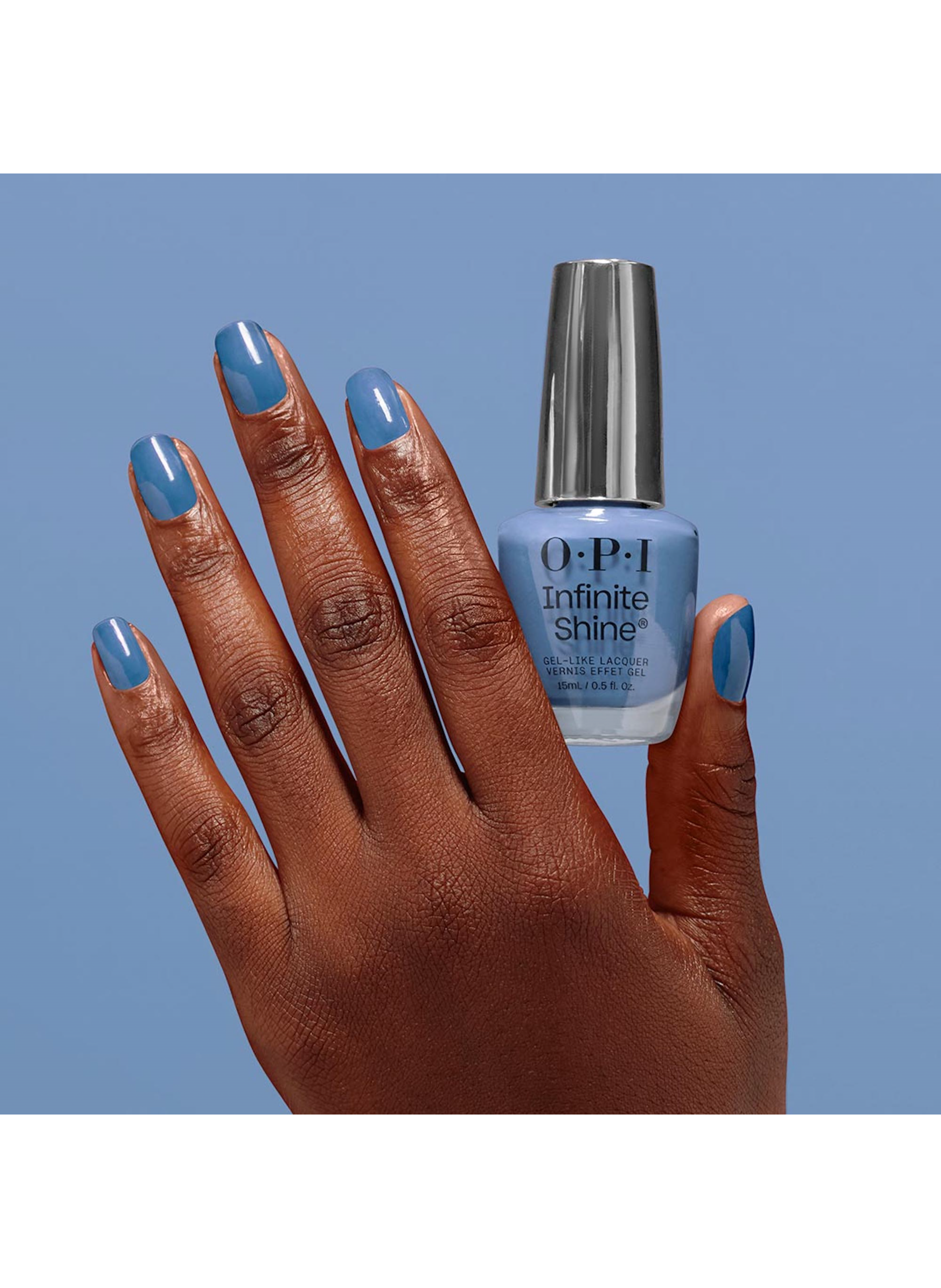StrongevityInfinite ShineVernis à ongles longue tenue effet gel OPI Bleu
