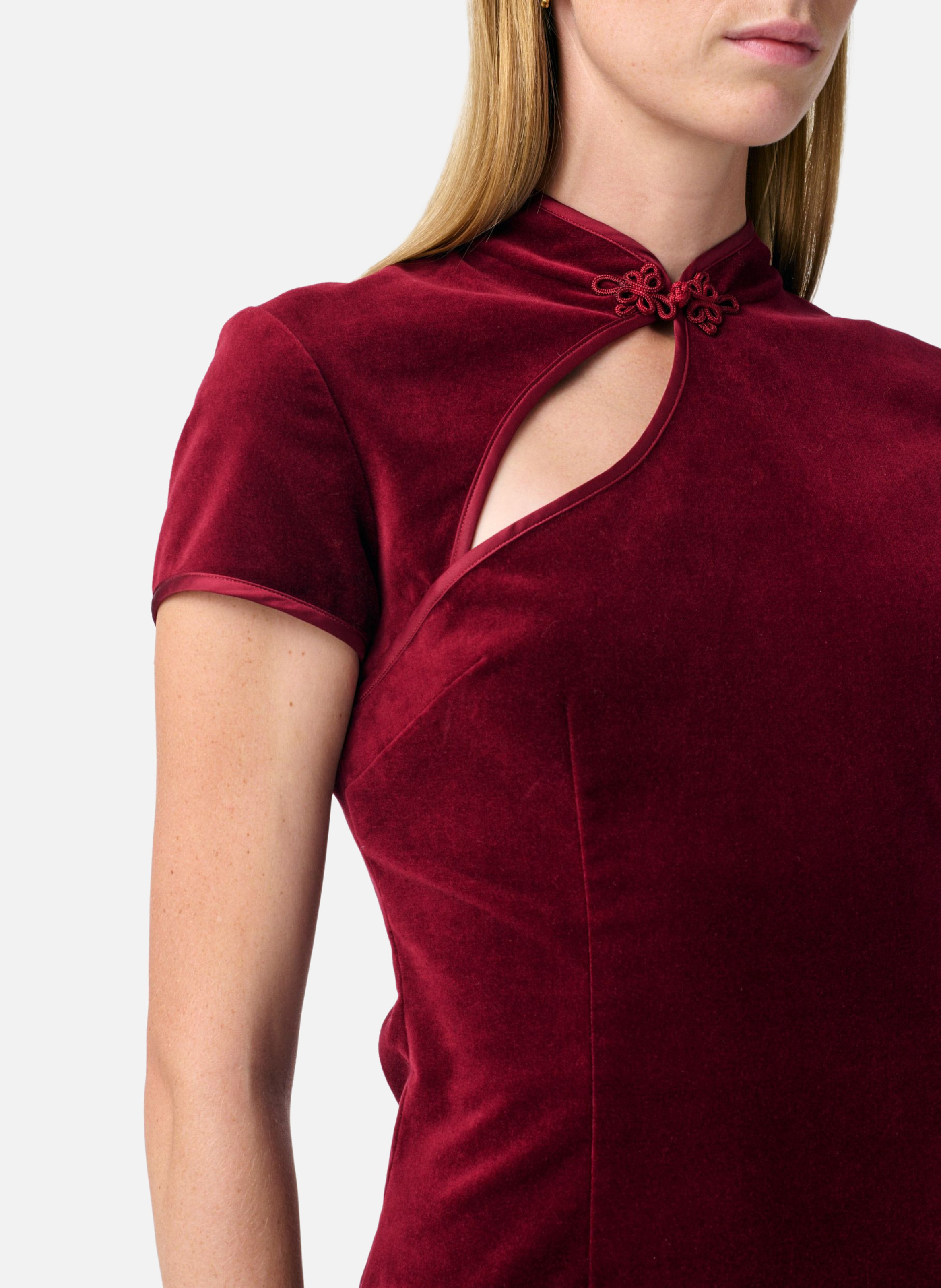 Robe cerise VANESSA BRUNO Rouge