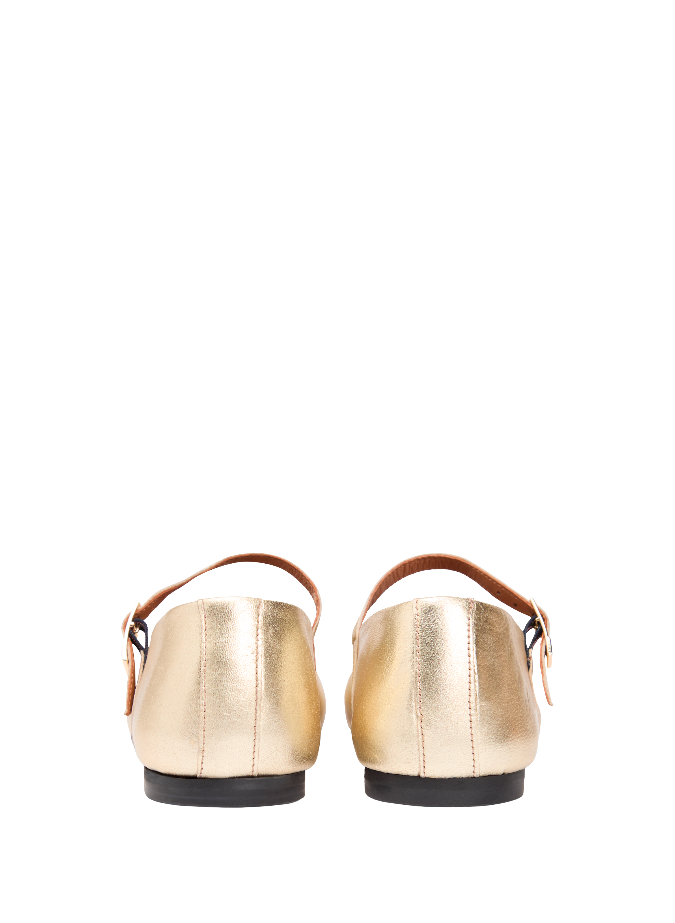 Babies en cuir d'agneau TOMMY HILFIGER Doré