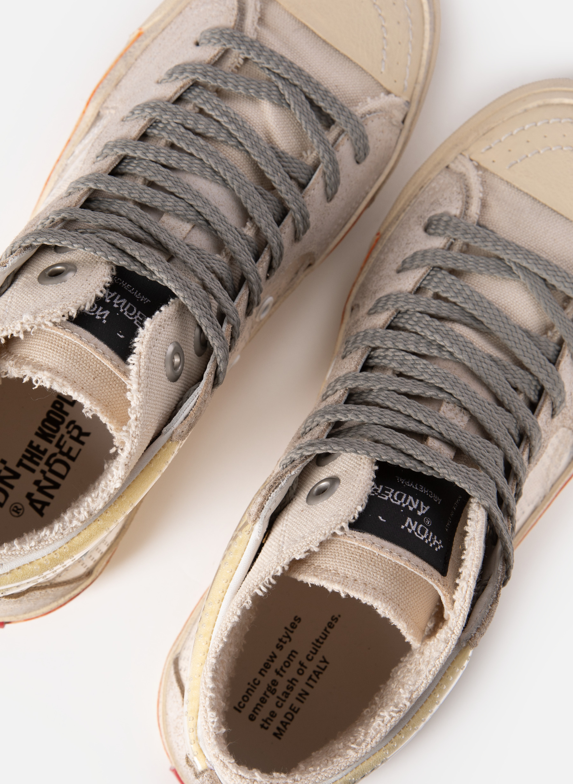 Sneakers montantes the kooples x hidn-ander THE KOOPLES Beige