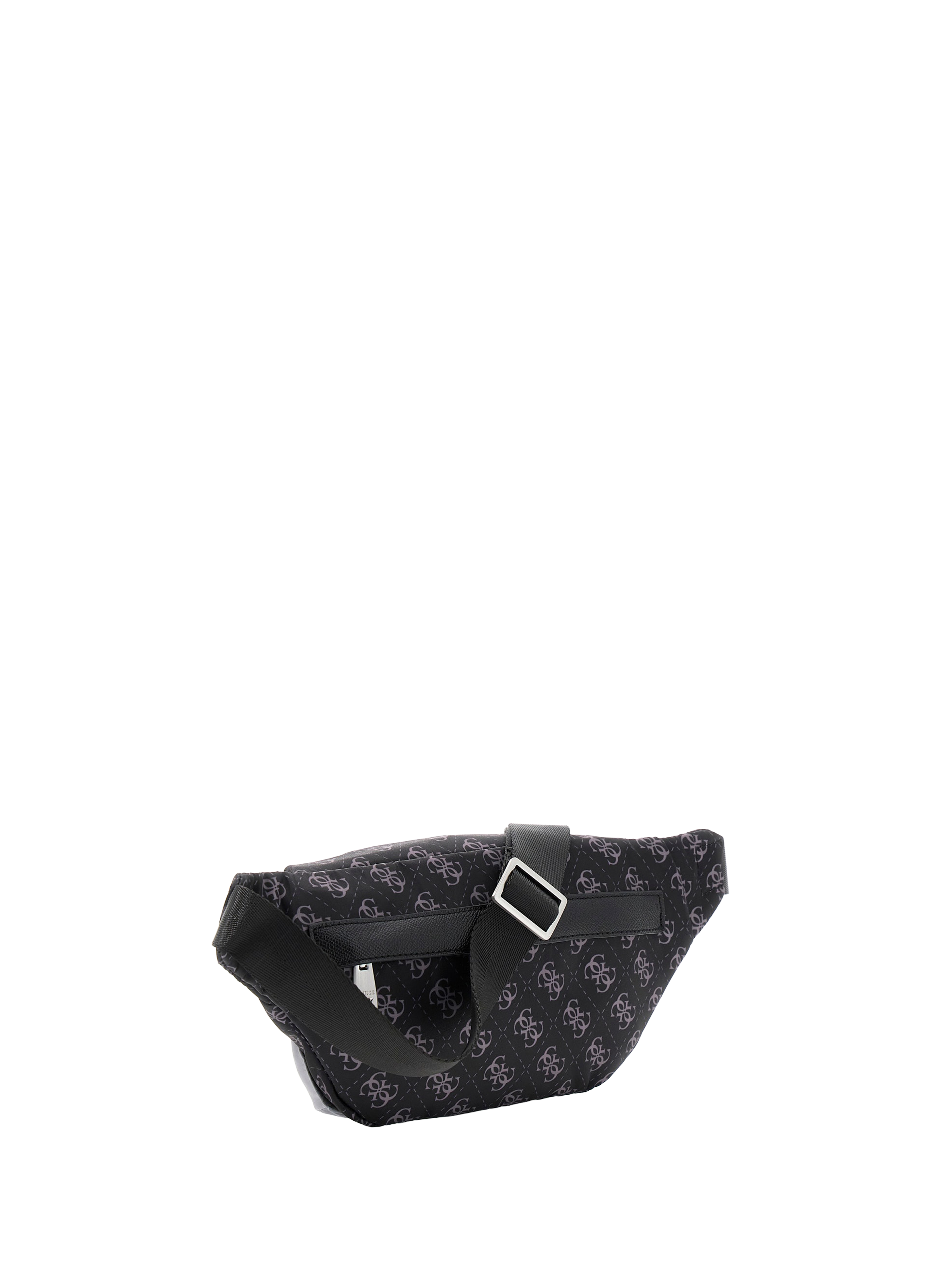 Fanny pack with pattern GUESS Black