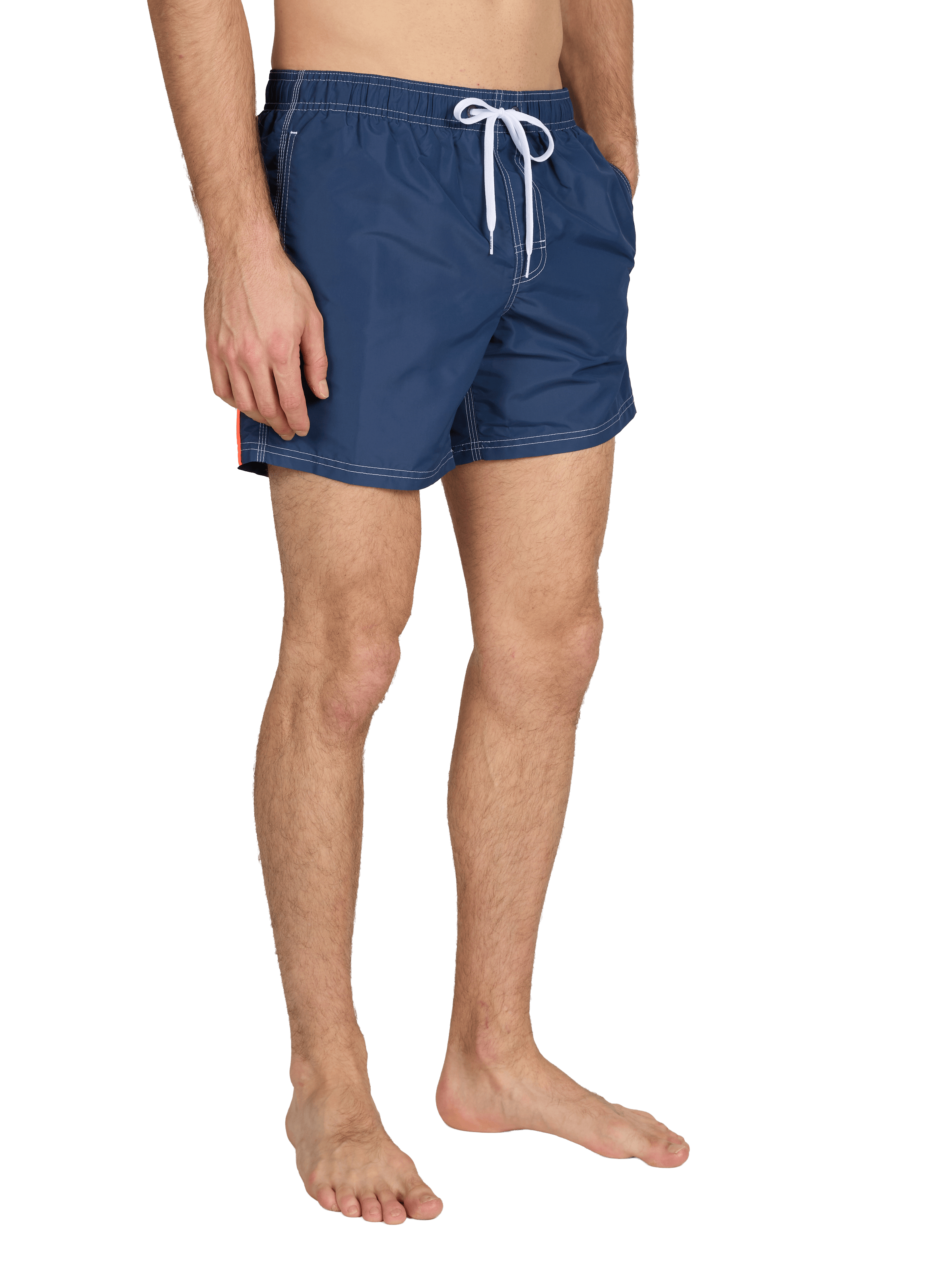 Swim shorts with stripes SUNDEK Blue