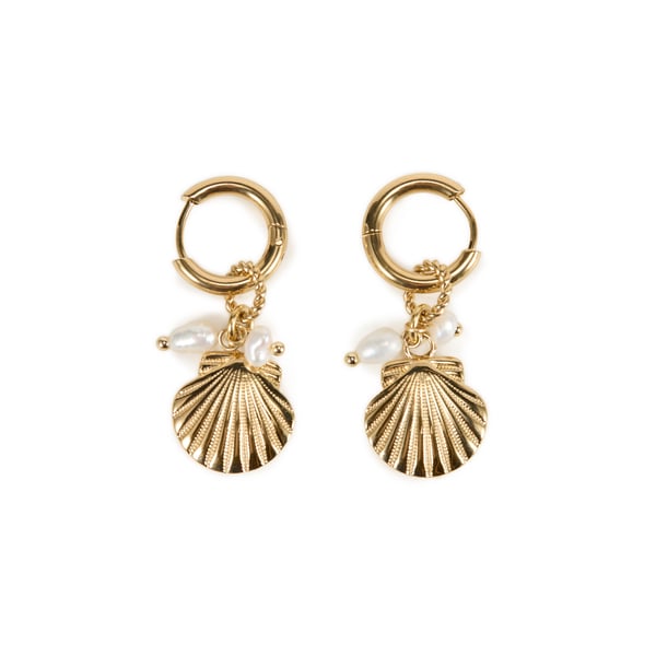 Boucles d'oreilles coquillage Boucles d'oreilles coquillage