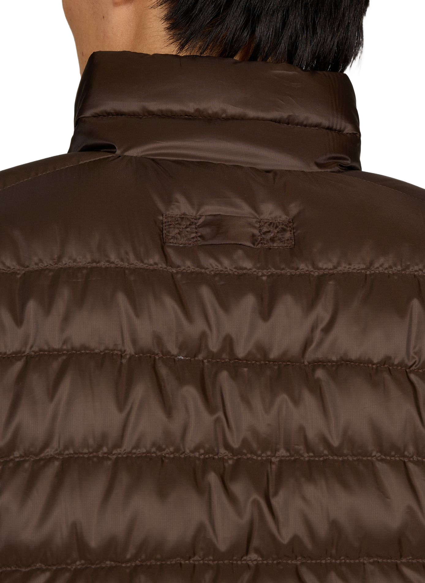 Piumino dritto trapuntato monocolore CANADA GOOSE Nero