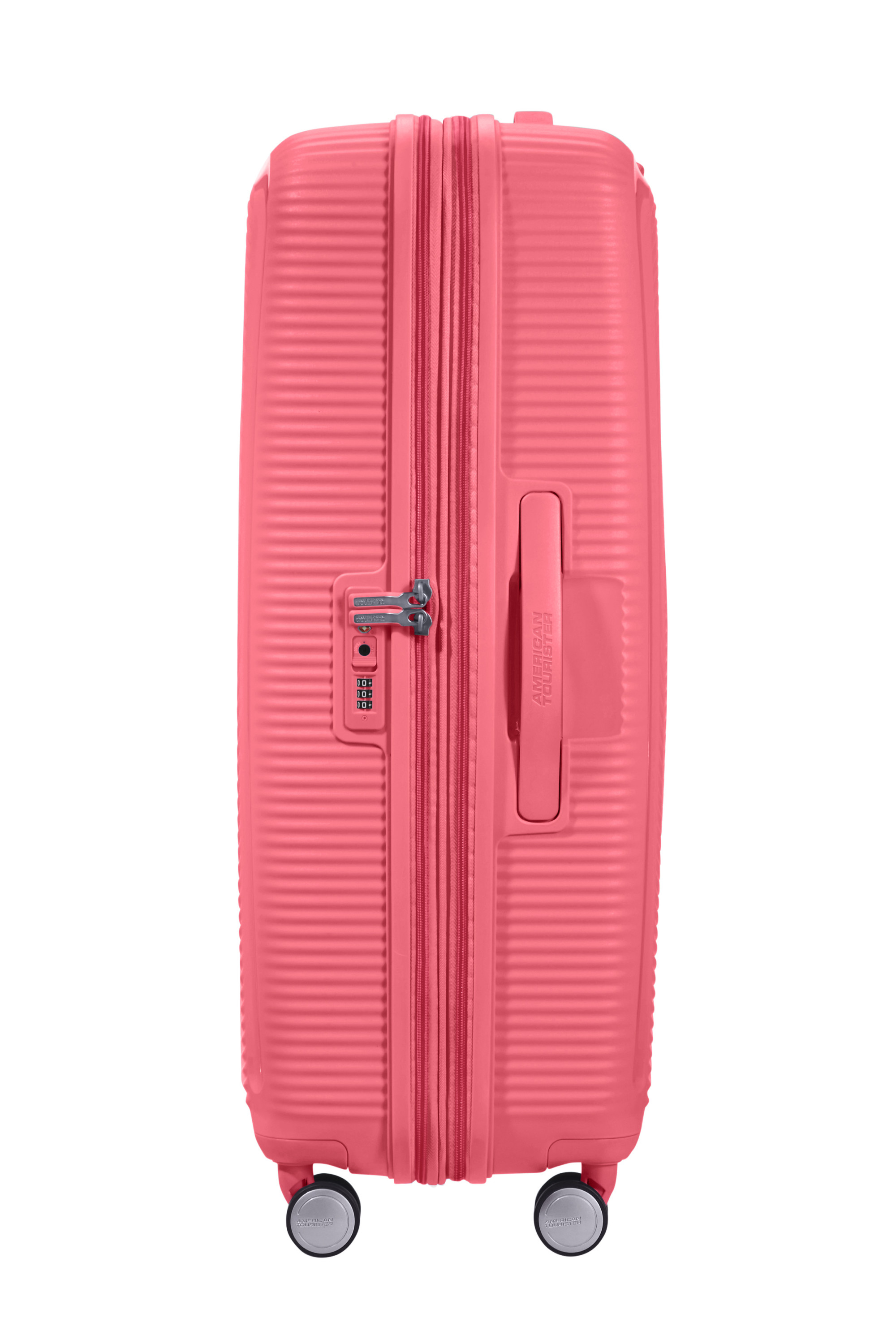 Soundbox valise 4 roues taille l AMERICAN TOURISTER Rose