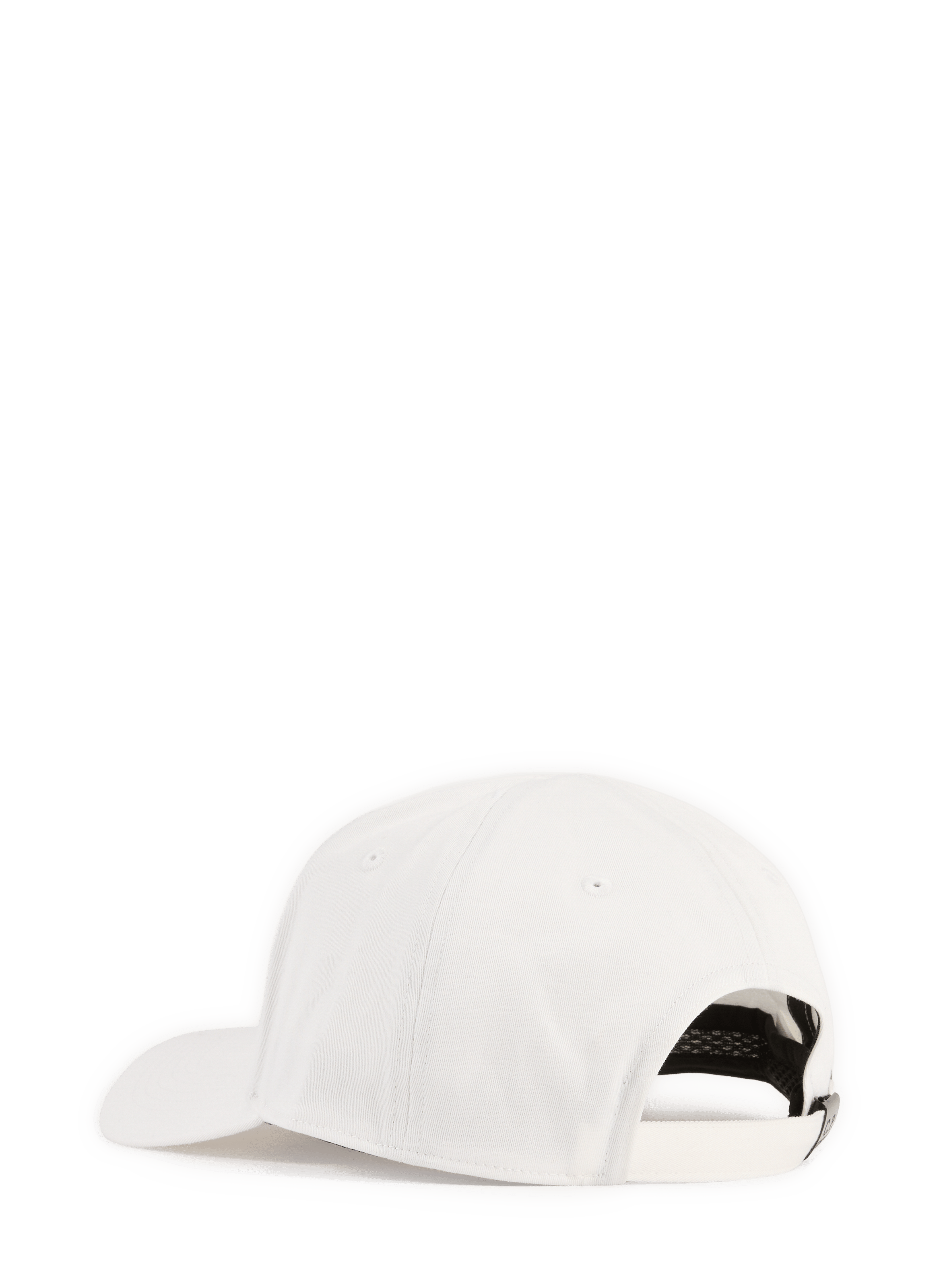 Casquette gabardine à logo brodé CP COMPANY Blanc