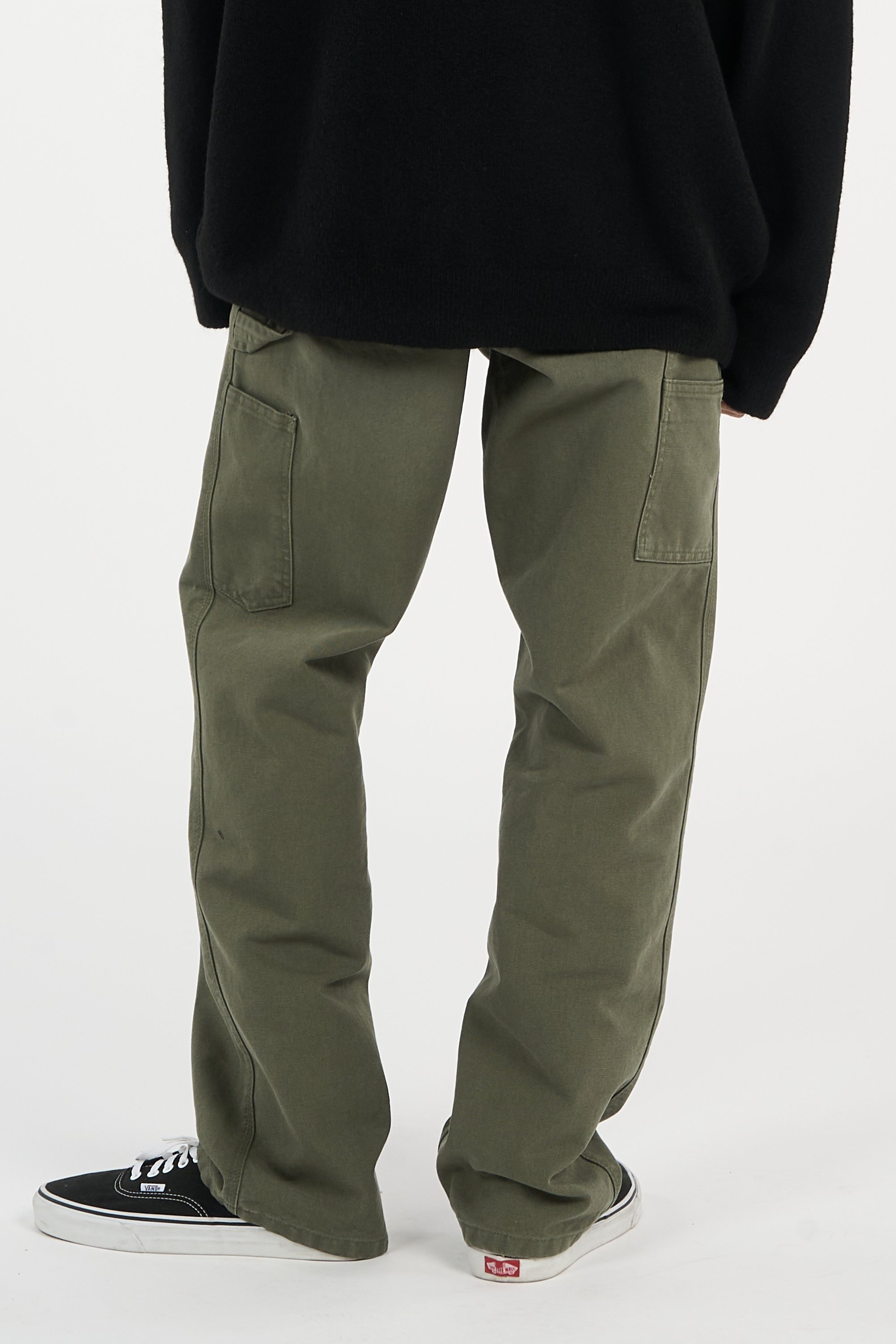 Pantalon single knee pant CARHARTT WIP Vert