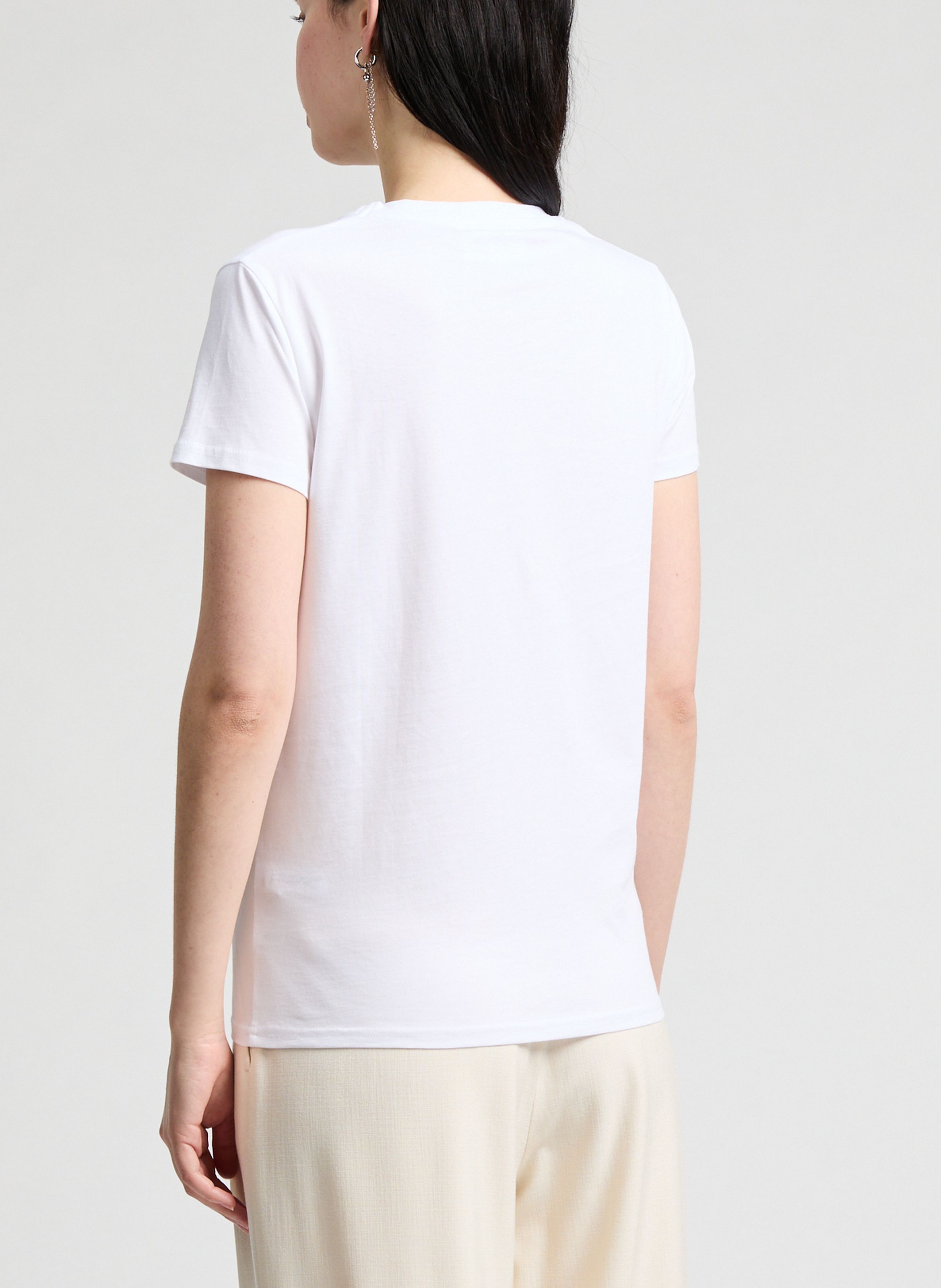 Plain T-shirt SAISON 1865 White