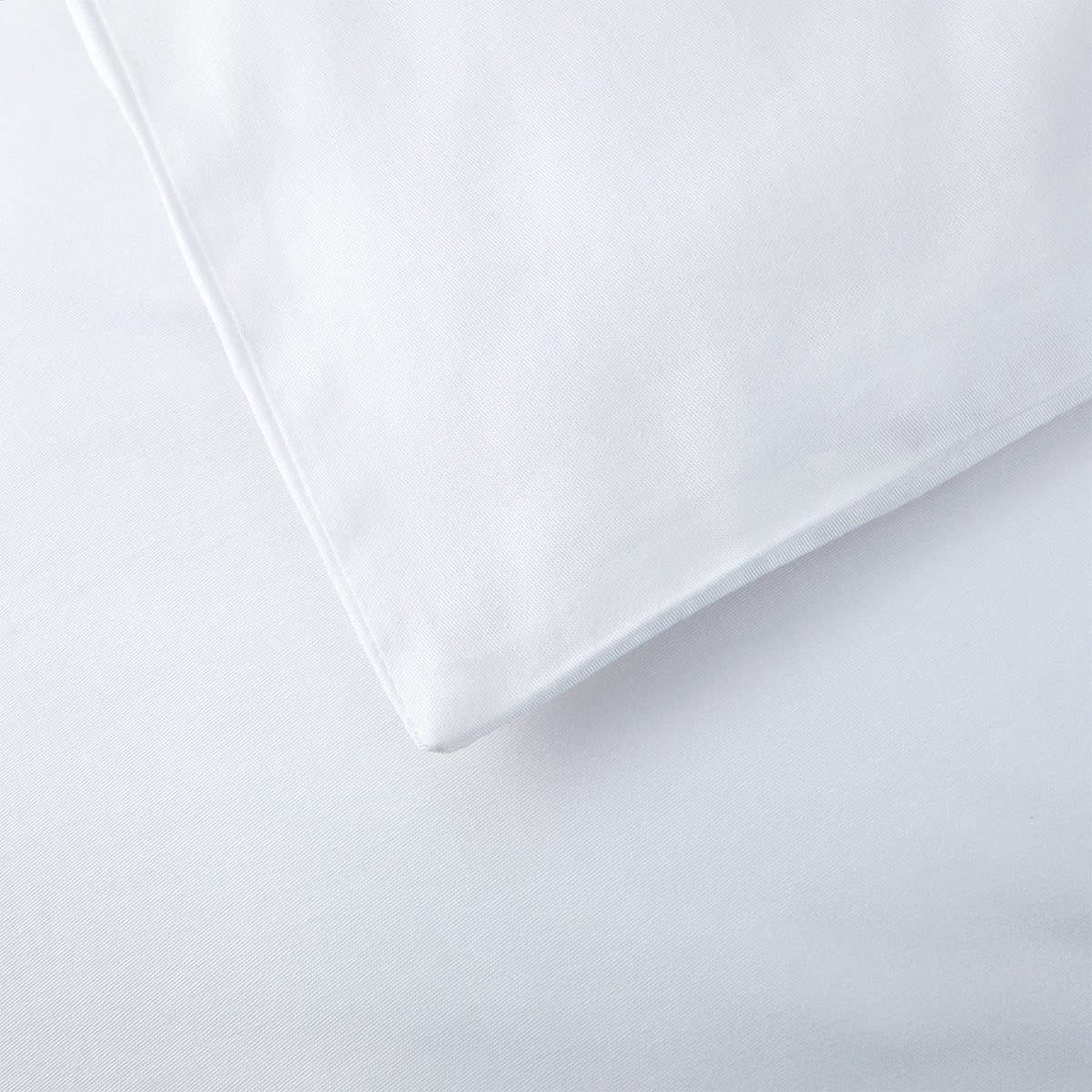 Housse de couette en satin de coton, b linea BOSS HOME Blanc