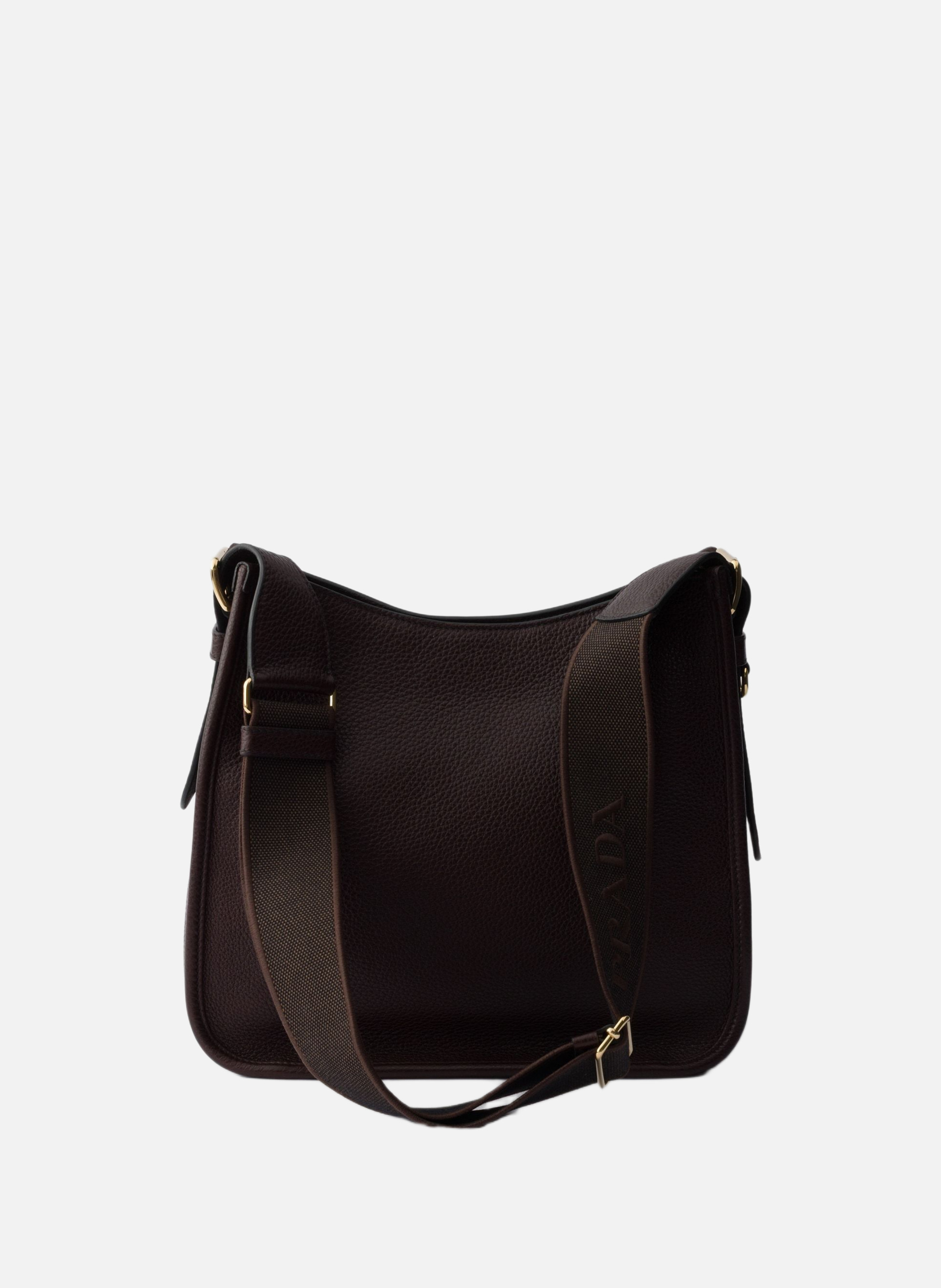 Sac en cuir PRADA Marron
