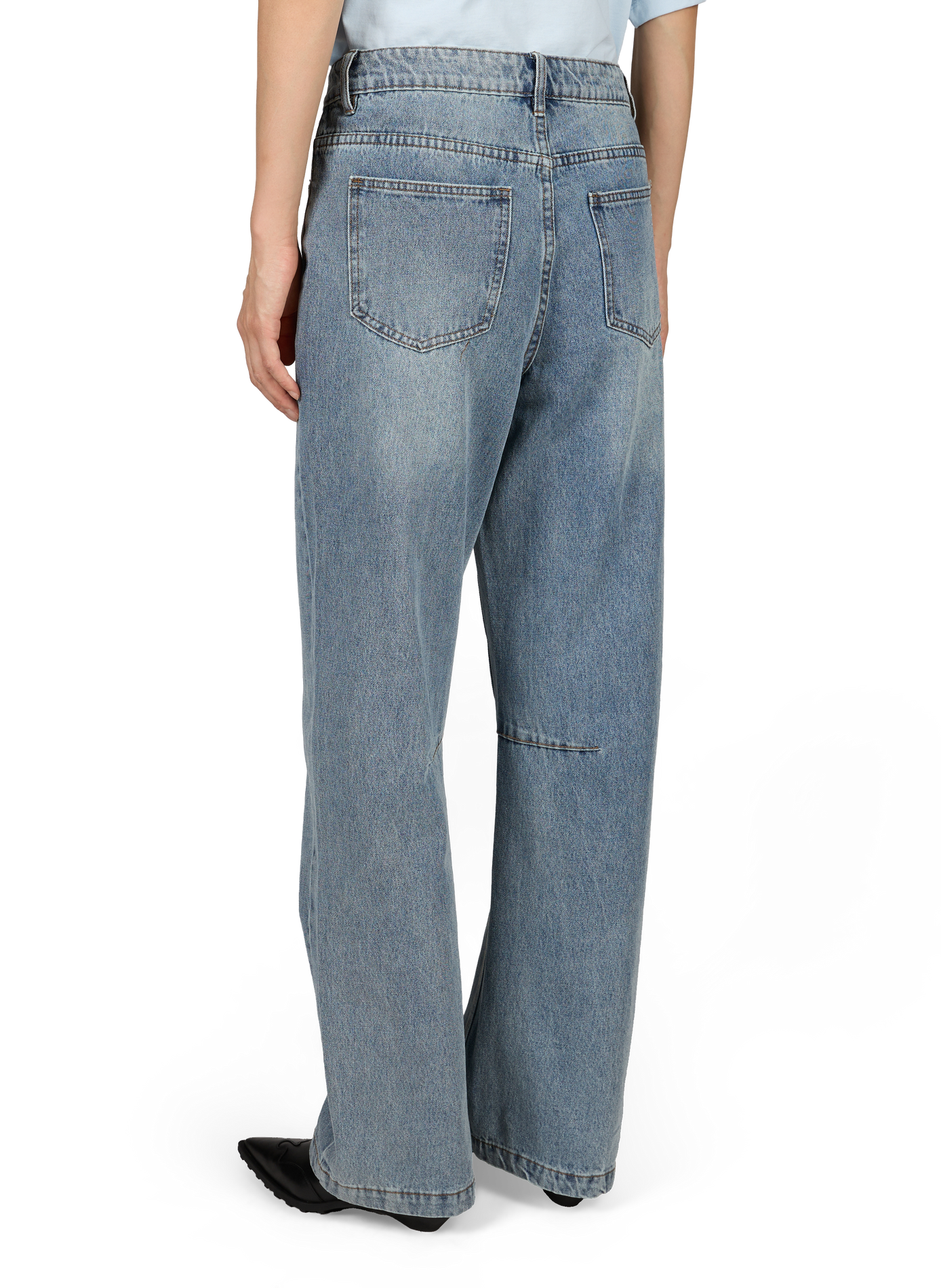 Weite Jeans ROUGE EDIT Blau