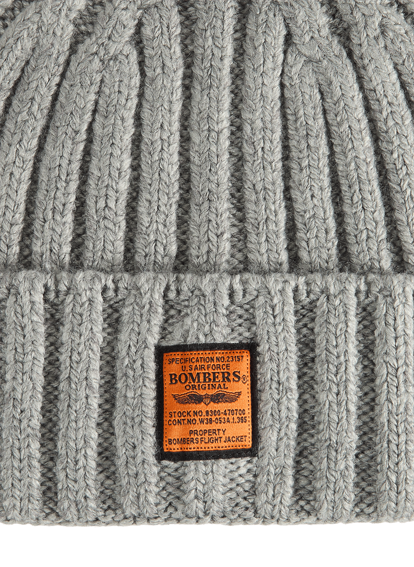 Snower reversible beanie BOMBERS ORIGINAL Grey