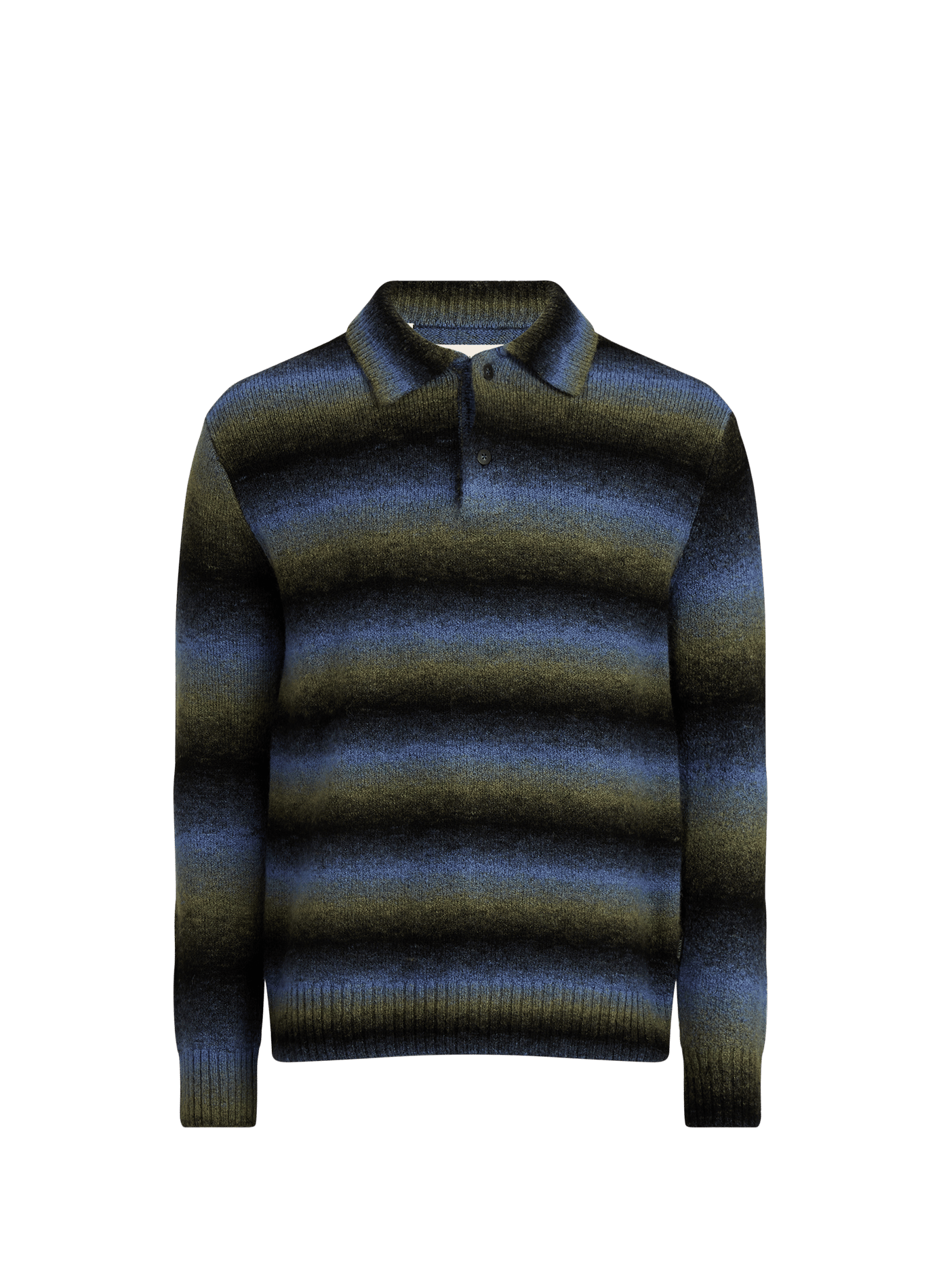 Pull col classique en laine mélangée ANNARR Multicolore