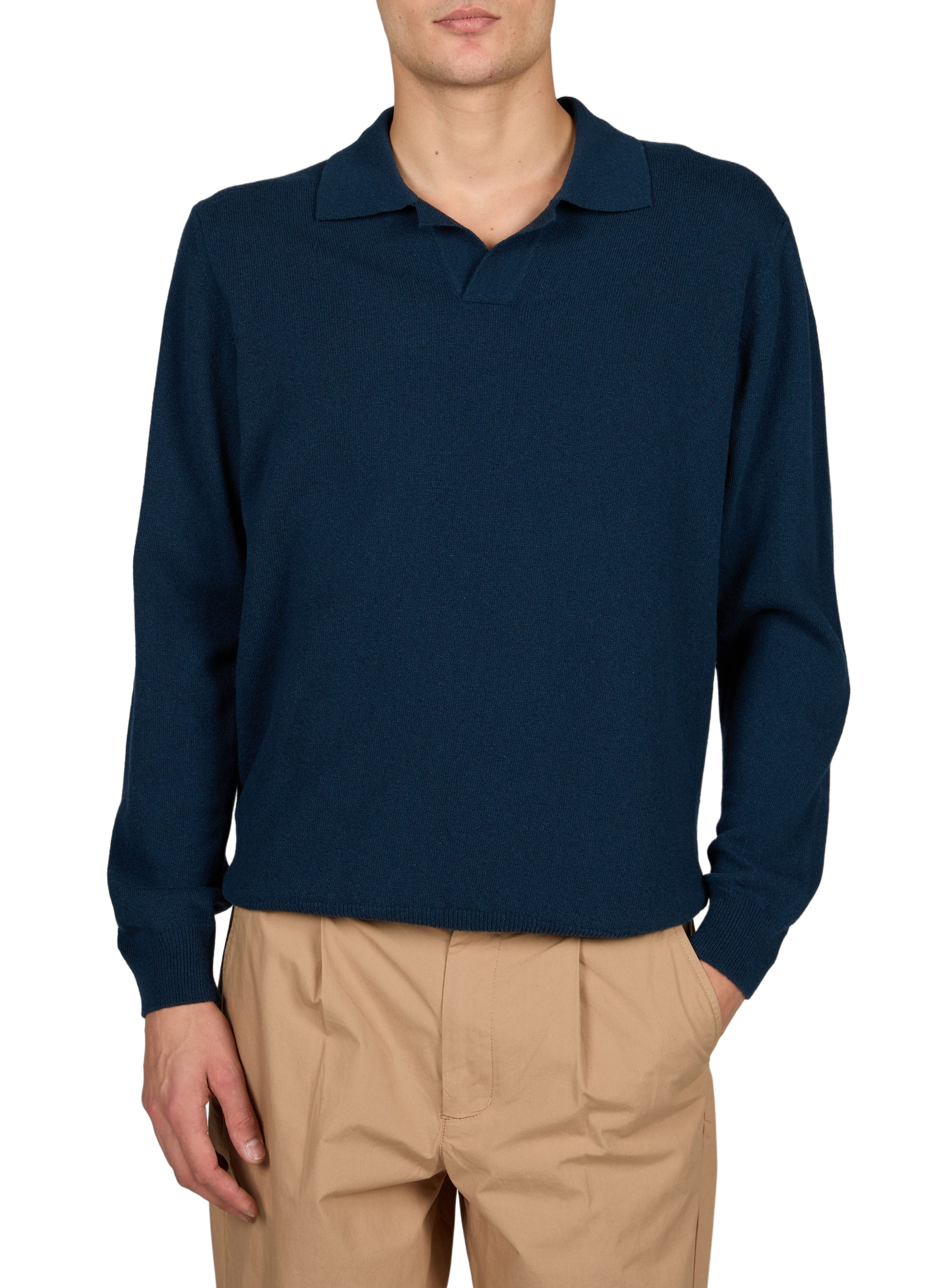 GABINO Polopullover aus Wolle LAFAURIE Blau