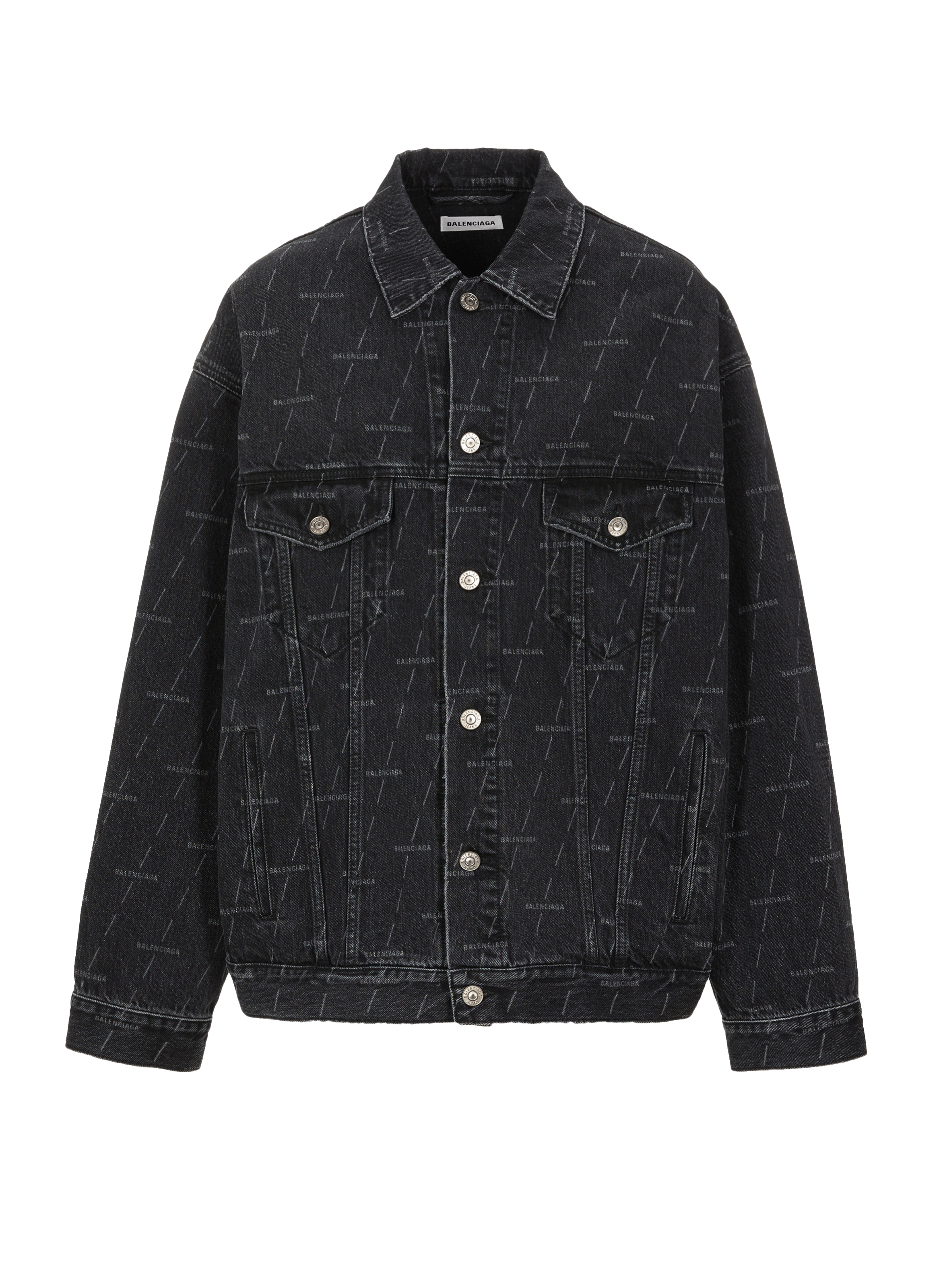 Veste imprimée en denim