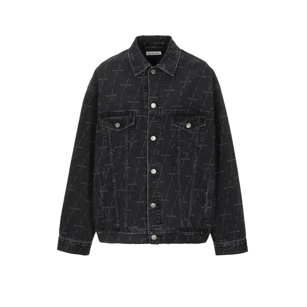 Veste imprimée en denim