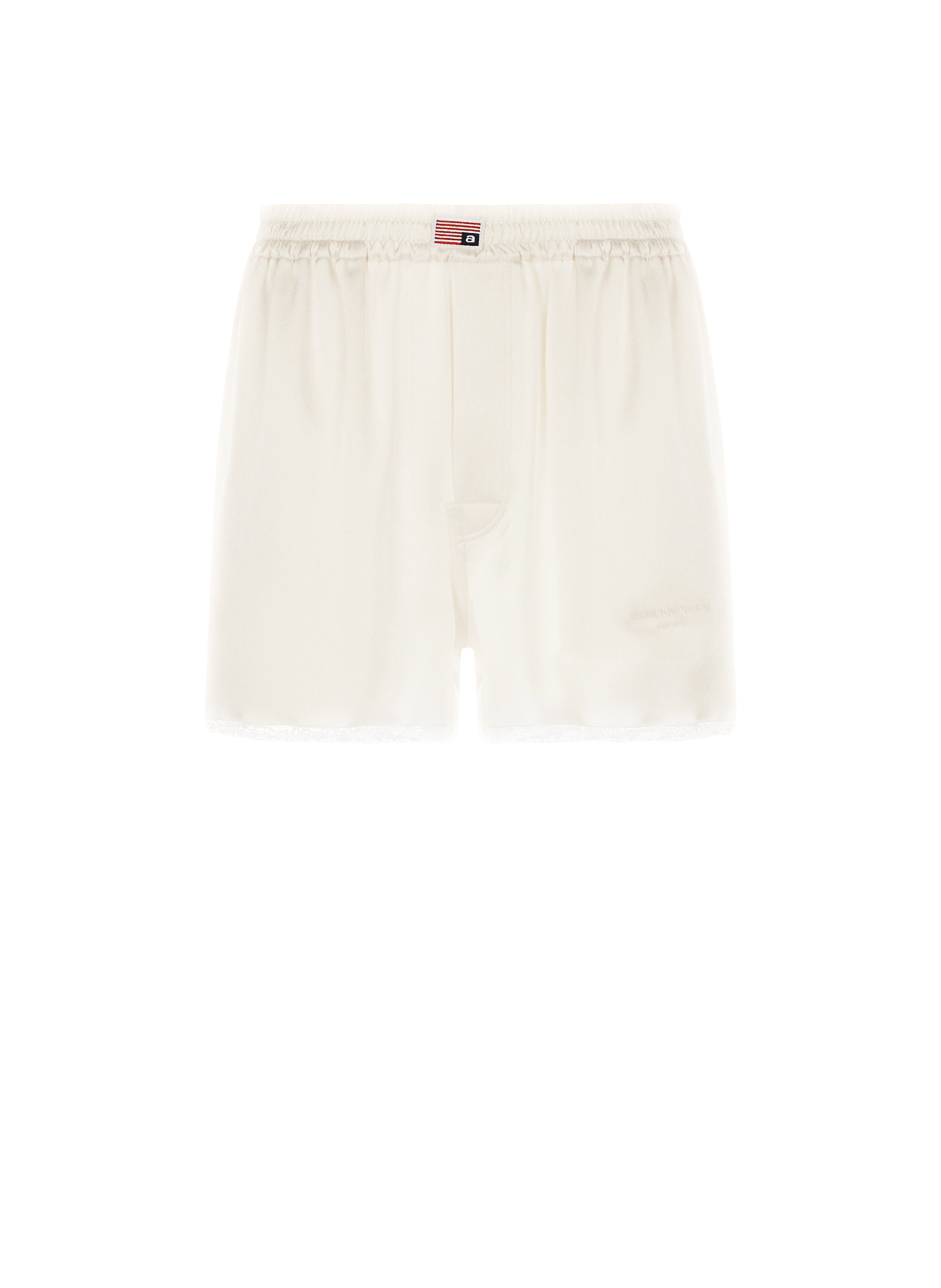 Short mini à dentelle