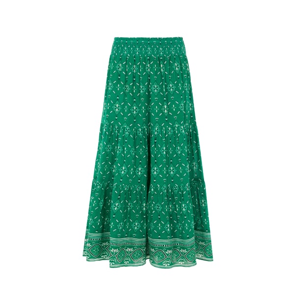 Maison Sarah Lavoine Jupe Midi Sicilia En Coton