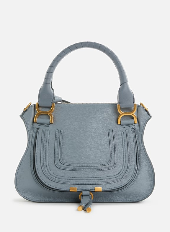 Blue Marcie leather handbag