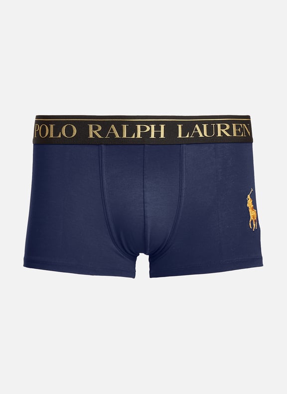 Boxer en coton Bleu by POLO RALPH LAUREN POLO RALPH LAUREN Boxer en coton Bleu